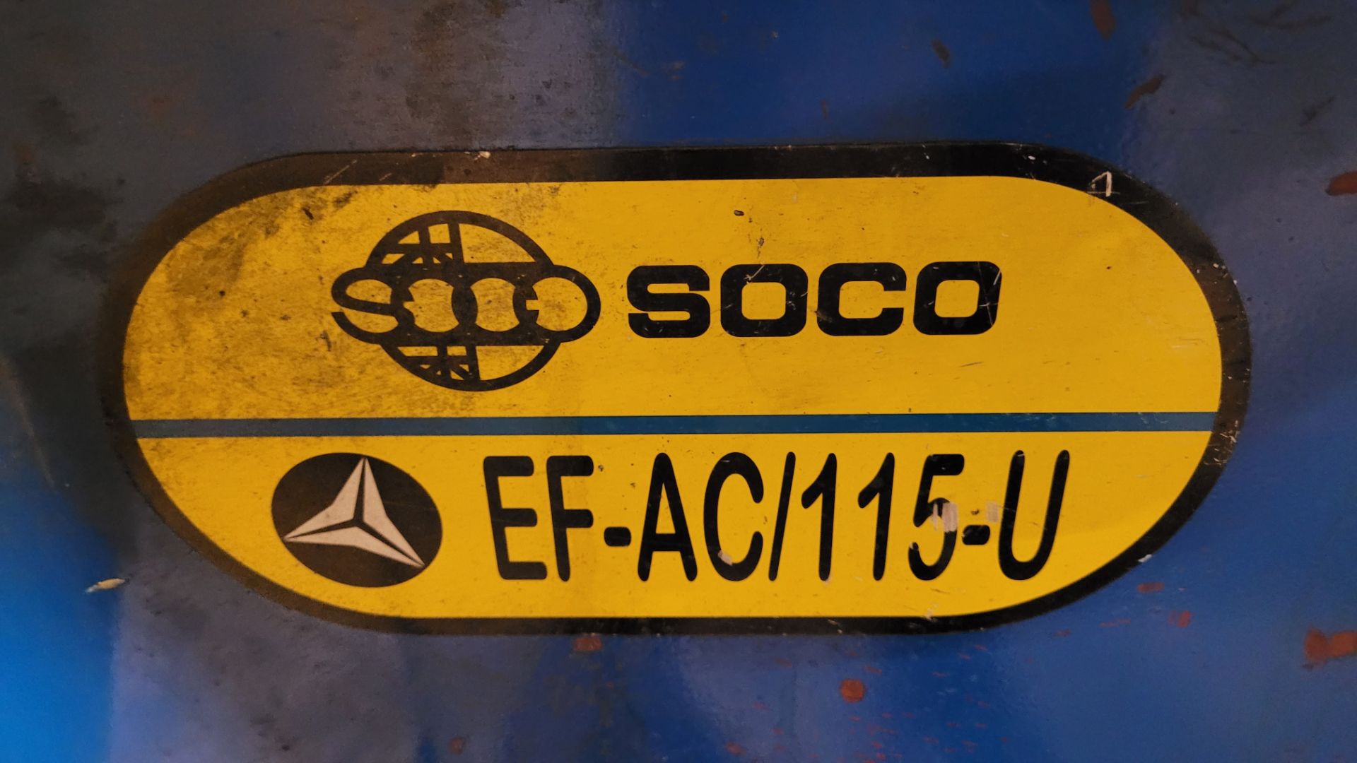 SOCO MODEL EF-AC/115 TUBE END CHAMFERING MACHINE (RIGGING FEE $50) - Image 4 of 5