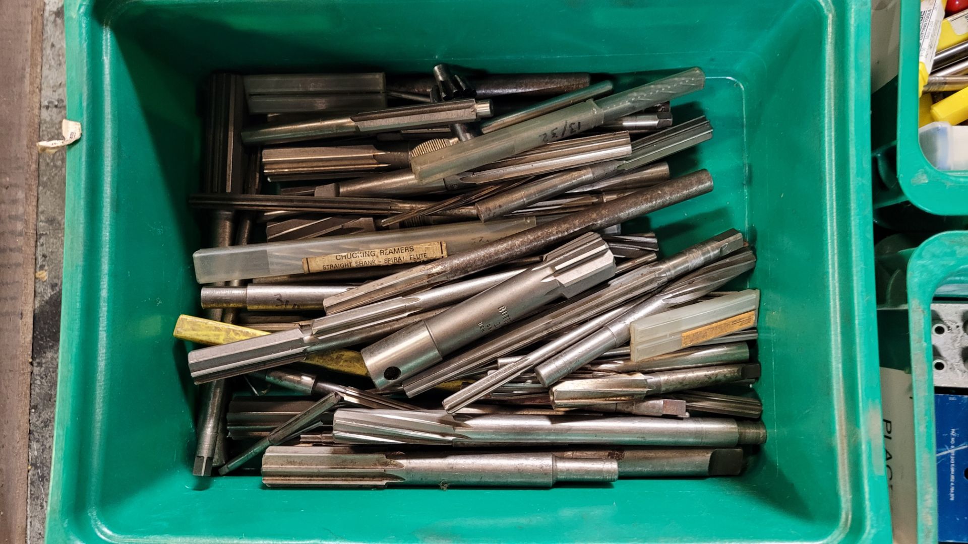 LOT OF ASST. CARBIDE CUTTING INSERTS, BORING BARS, CUTTING TOOLS, DRILL BITS, ETC. - Image 5 of 8