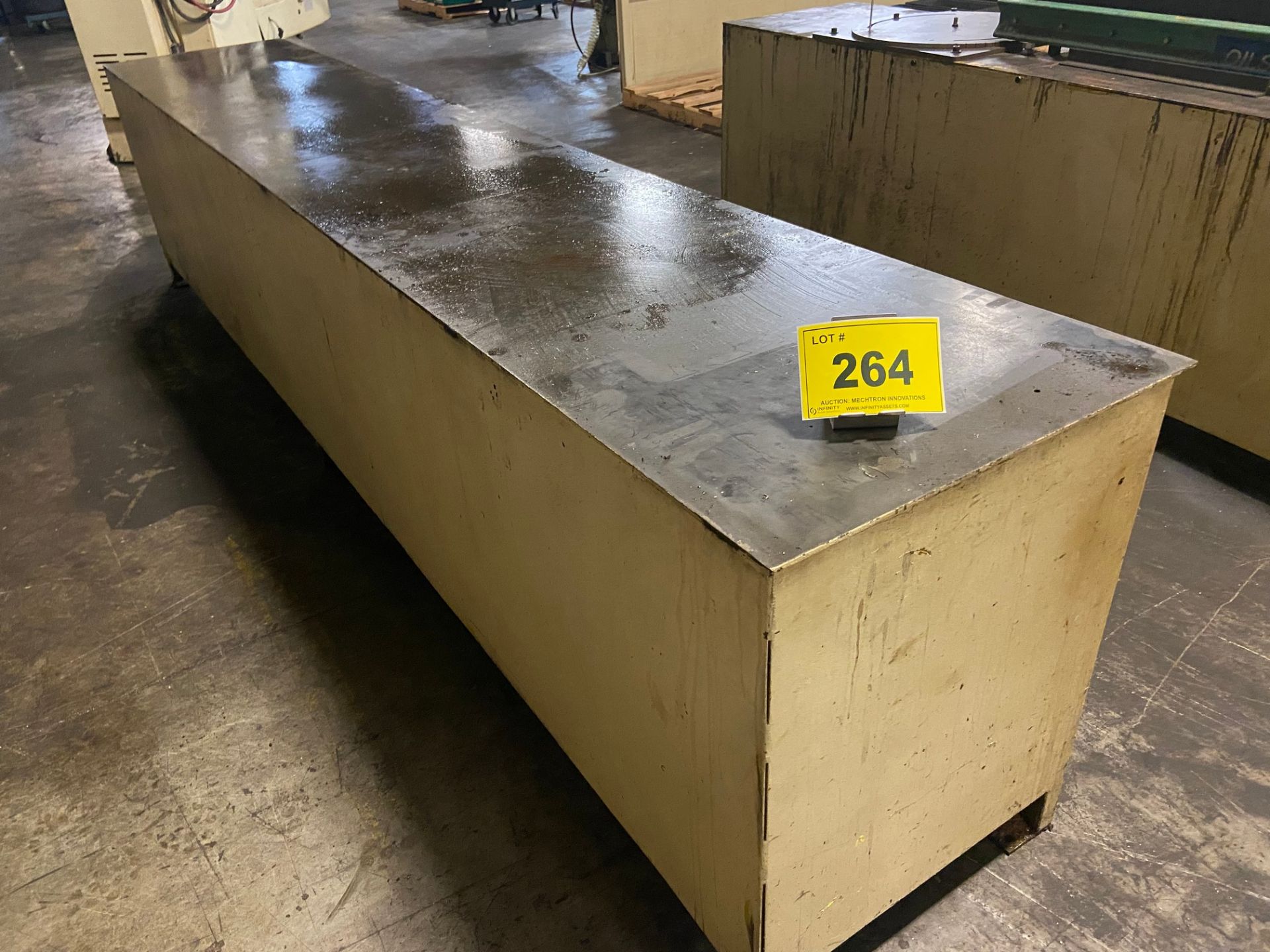 DIE STORAGE BENCH, 25" WIDE, 32" HIGH, 144" LONG - Image 2 of 2