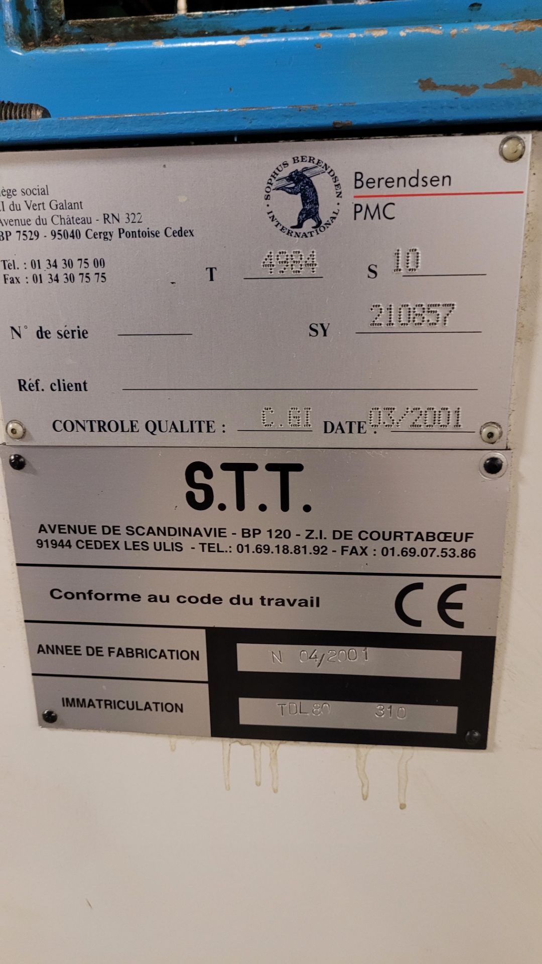 STT HYDRAULIC PIERCING PRE-NOTCHER S/N 210857 (RIGGING FEE $430) - Image 6 of 6