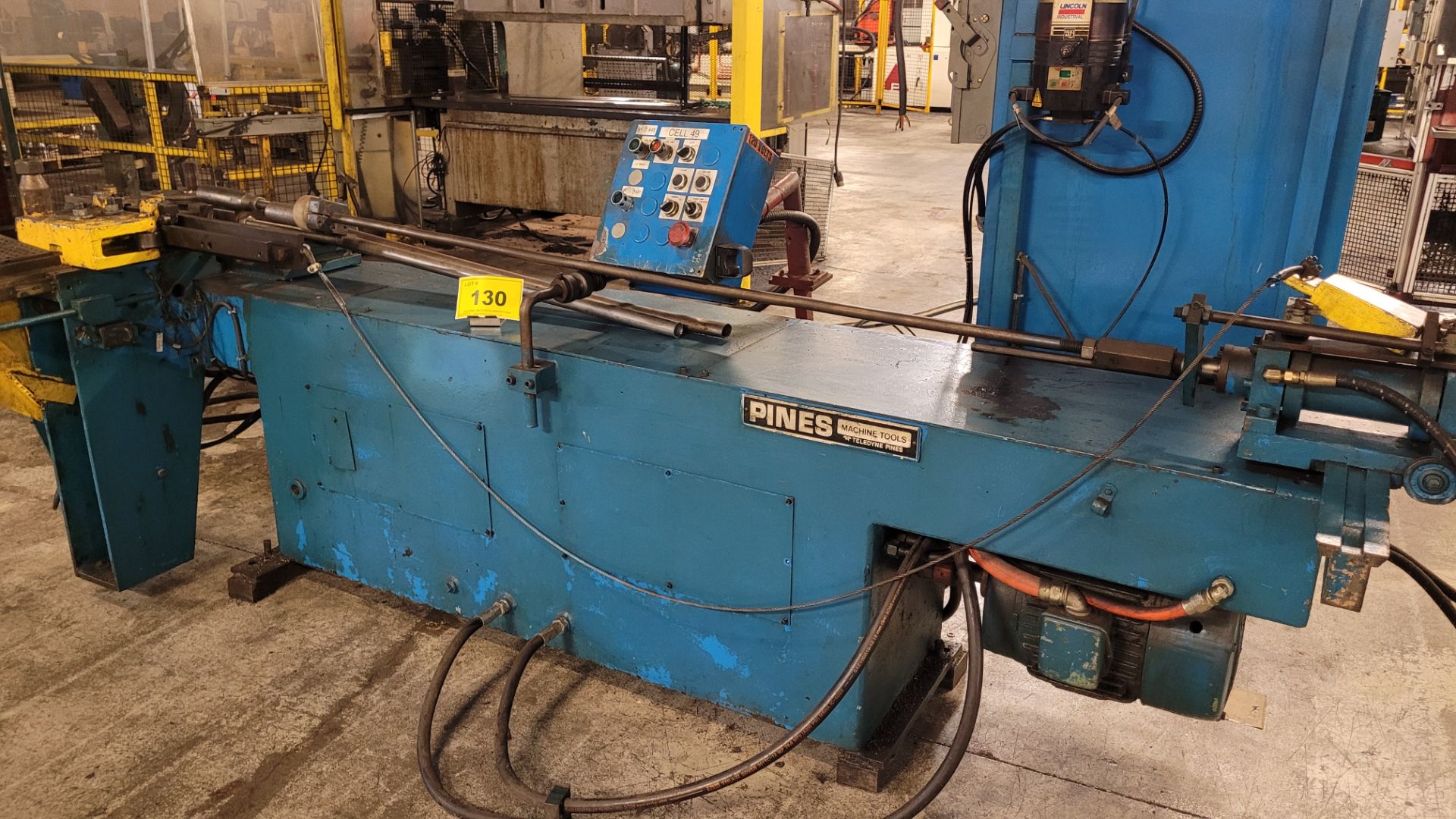 PINES HYDRAULIC BENDER (CONDITION UNKNOWN) (RIGGING FEE $180)