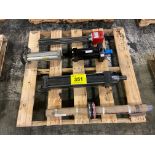 PALLET ASSORTED CYLINDERS, HEATER UNIT