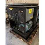 1988 ATLAS COPCO GA18 ROTARY SCREW AIR COMPRESSOR, 18.5 KW, S/N: ARP724745 (RIGGING FEE $50)