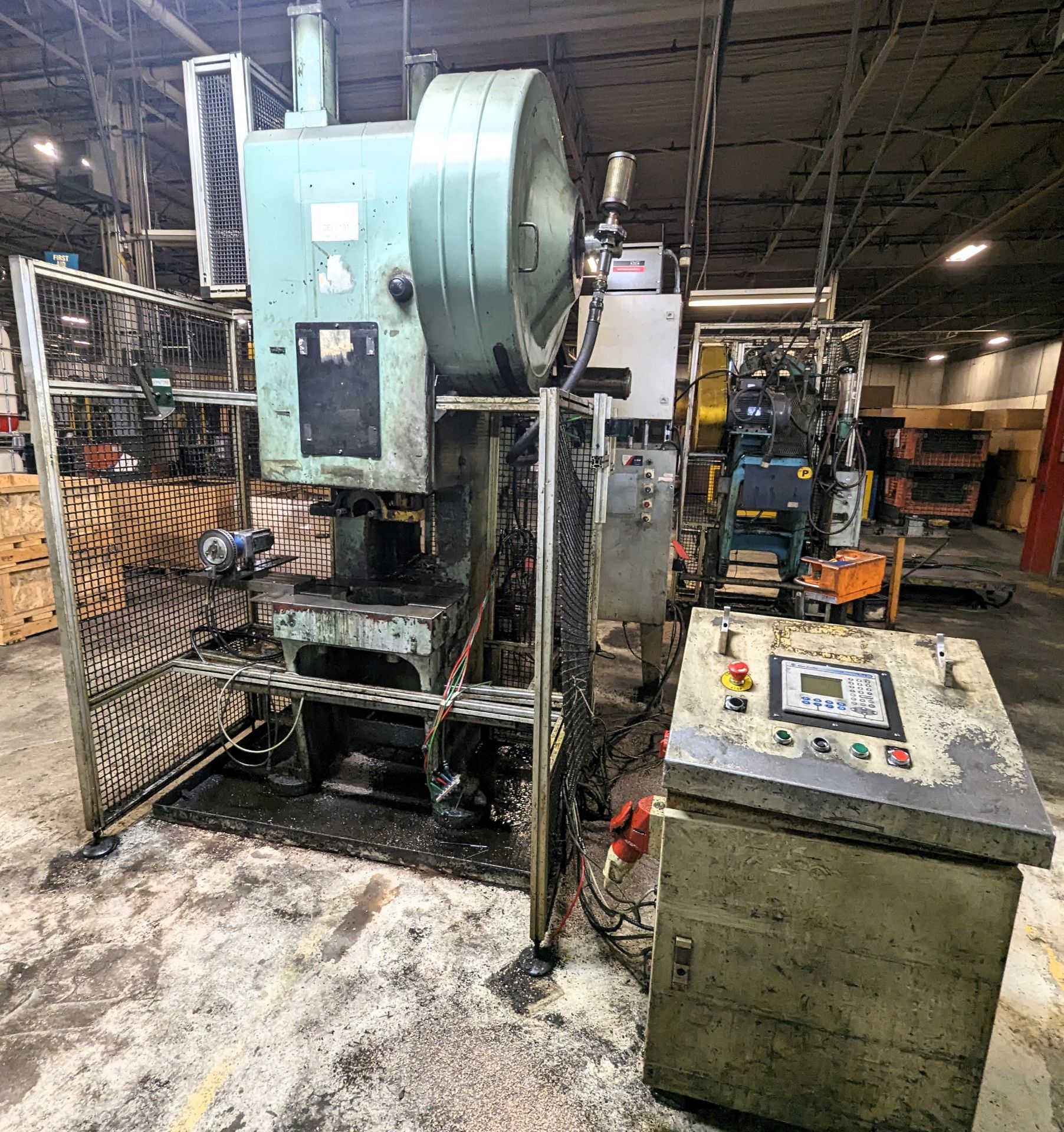 PARTIAL VIEW OF PUNCH PRESSES AND PRESS LINES - Image 13 of 27