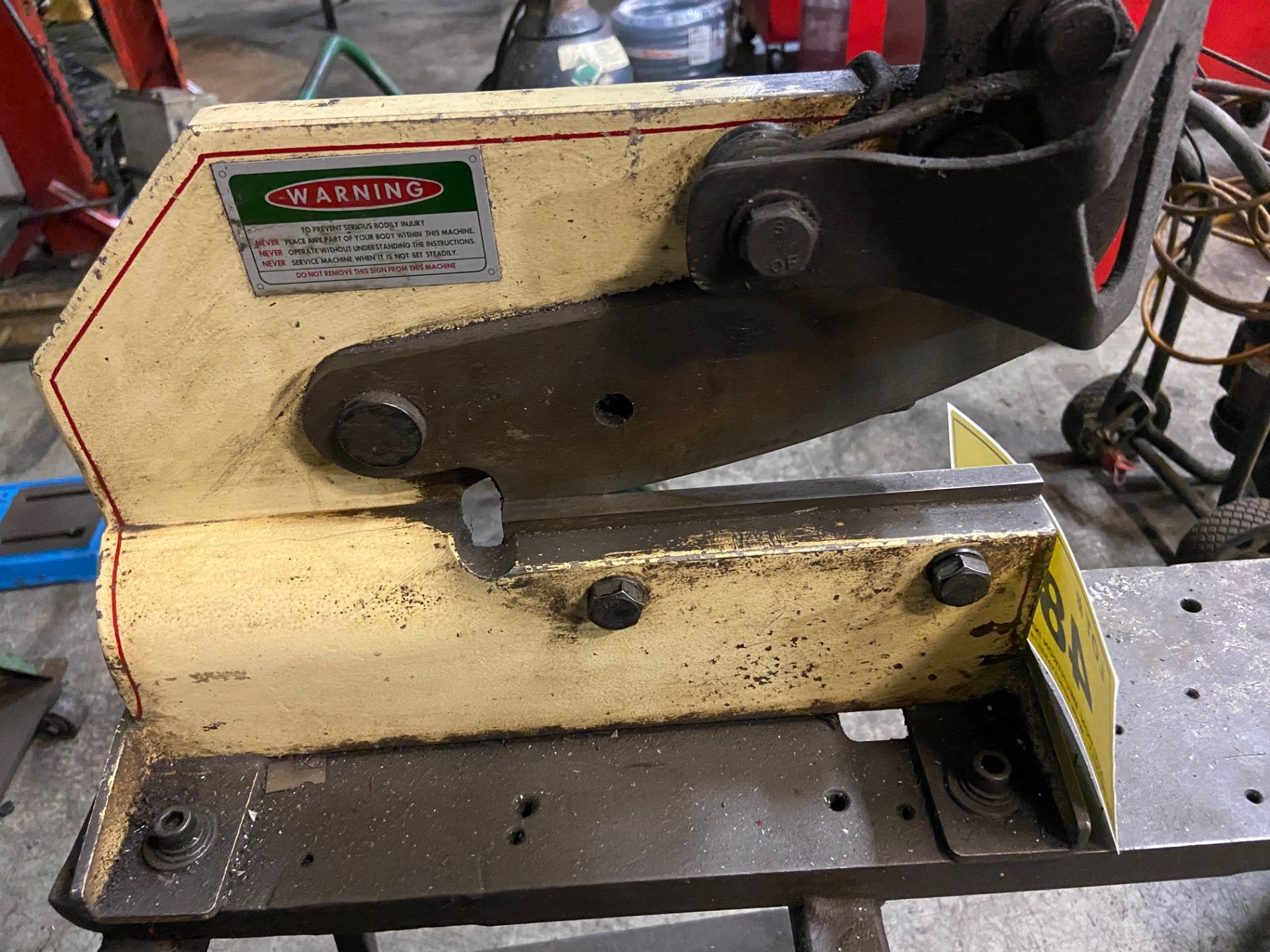 12" HAND OPERATED METAL CUTTING SHEAR - Image 2 of 3