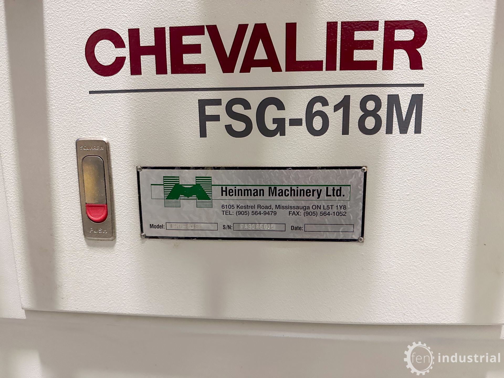 NEW / UNUSED CHEVALIER FSG-618M MANUAL SURFACE GRINDER, 6” X 18” MAGNETIC CHUCK, S/N FA3185015 ( - Image 5 of 39