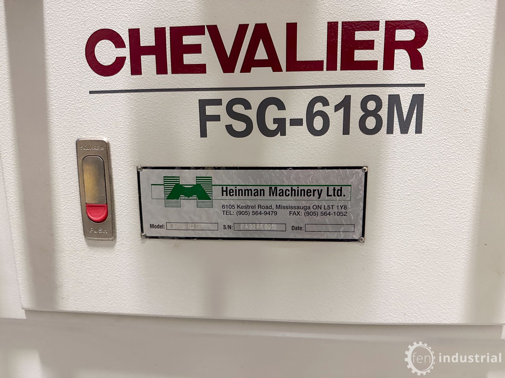 NEW / UNUSED CHEVALIER FSG-618M MANUAL SURFACE GRINDER, 6” X 18” MAGNETIC CHUCK, S/N FA3185015 - Image 5 of 39