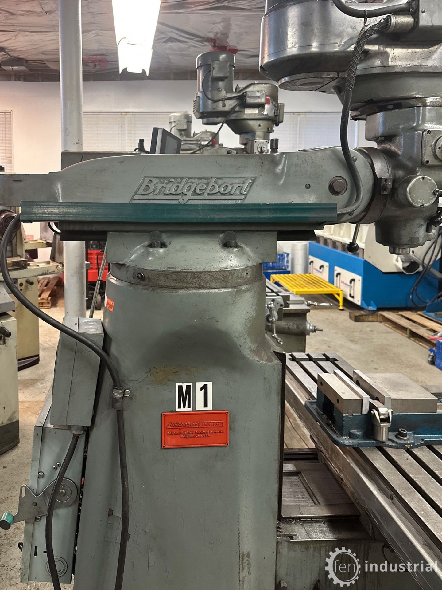 BRIDGEPORT SERIES I 2HP VERTICAL MILLING MACHINE, HEIDENHAIN DRO (#5) (LOCATED IN BRANTFORD, - Image 20 of 40