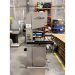 2017 STEEL CITY 20-400S1 VERTICAL BANDSAW, 1,75HP, 15” THROAT, 110V, S/N 17200049 (RIGGING FEE $