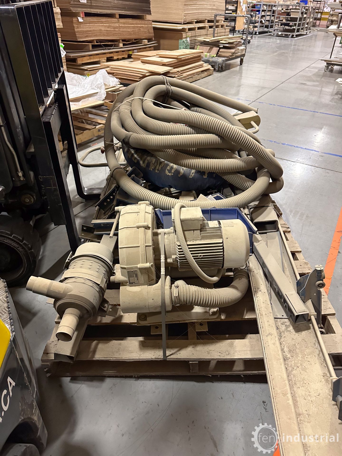 ANVER VPFL4-30-AIR W/ L58M2-66 AIR POWERED LIGHT DUTY VACUUM GENERATOR W/ TWO PAD LIFTING FRAME, 1, - Image 22 of 31
