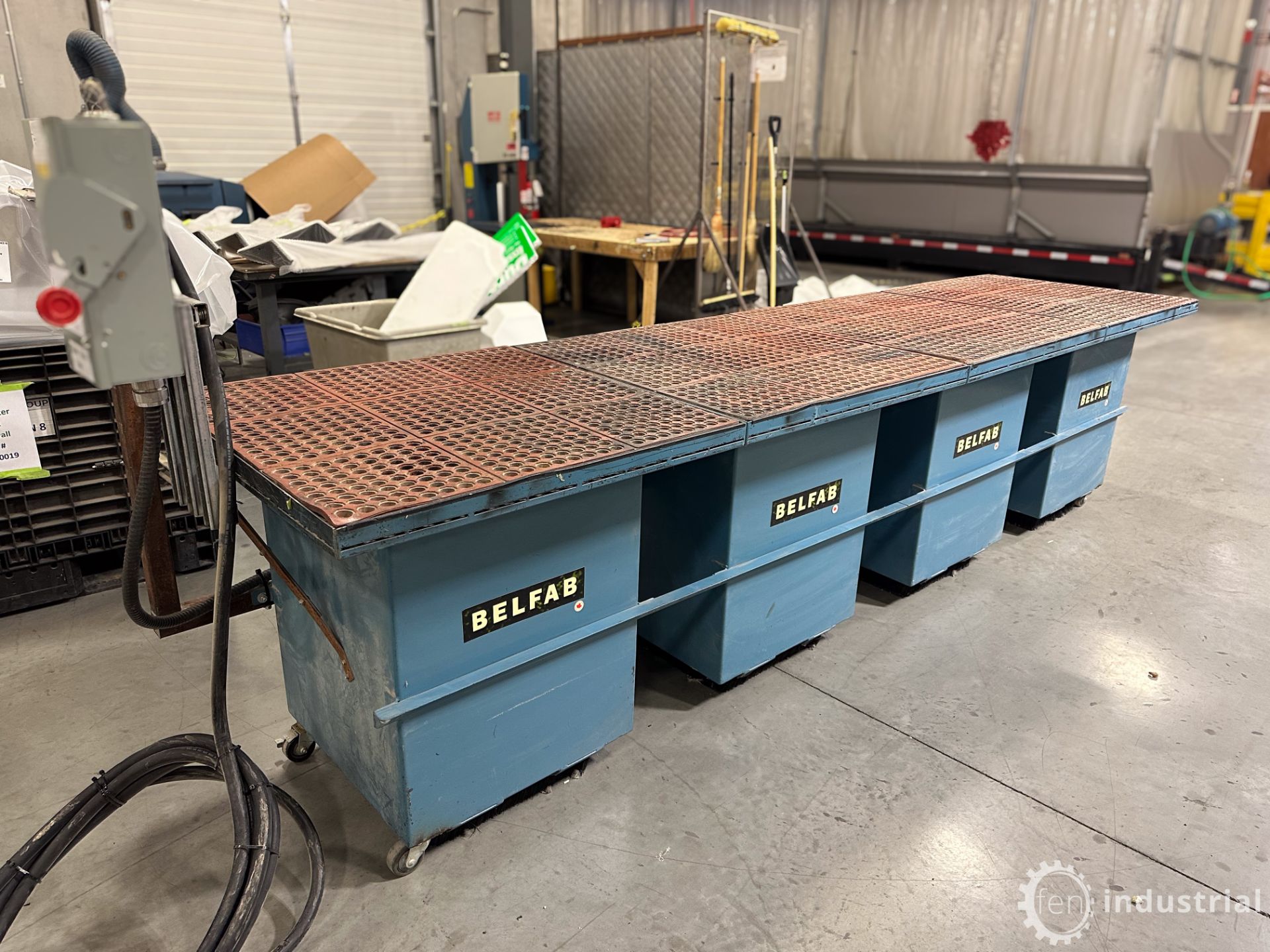 2007 PYRADIA BELFAB PORTABLE DOWNDRAFT TABLE SYSTEM CONSISTING OF (4) PYRADIA BELFAB 3636 DT - Image 5 of 25