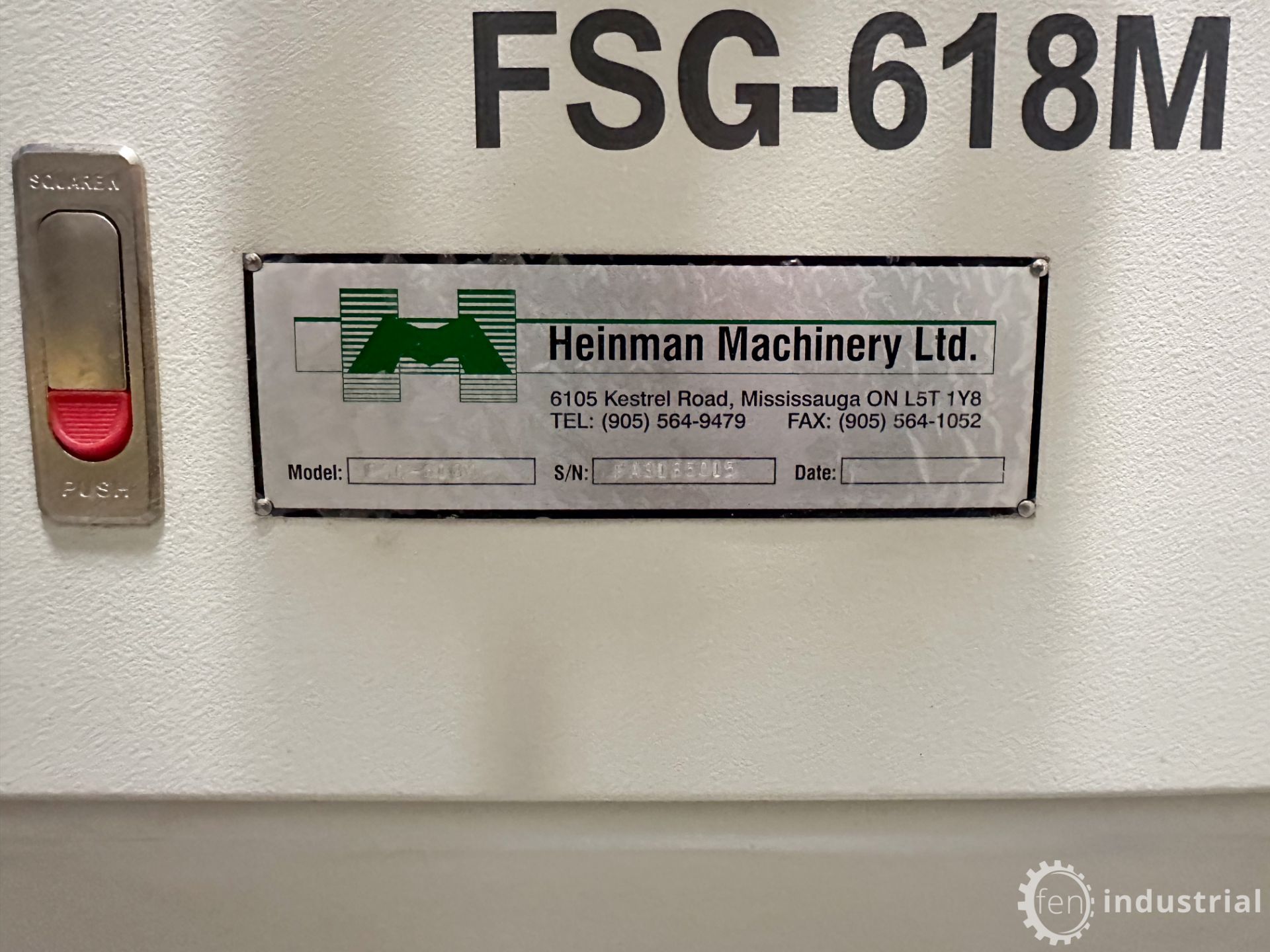 NEW / UNUSED CHEVALIER FSG-618M MANUAL SURFACE GRINDER, 6” X 18” MAGNETIC CHUCK, S/N FA3185015 ( - Image 6 of 39