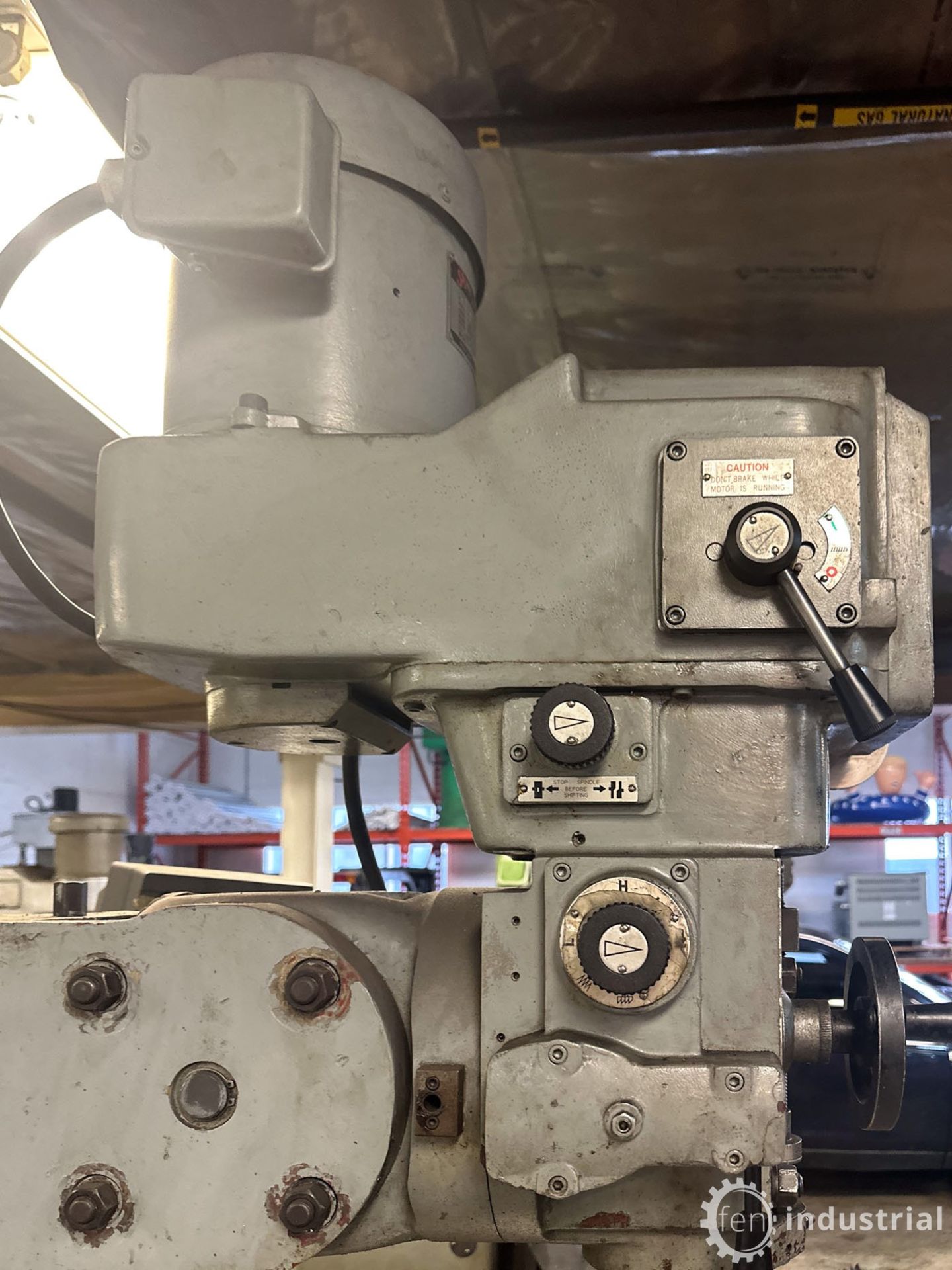 FIRST LC-185VSX VERTICAL MILLING MACHINE, HEIDENHAIN 2-AXIS DRO, SPEEDS TO 4,500 RPM, S/N - Image 22 of 32