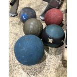 LOT OF ASST. MEDICINE BALLS