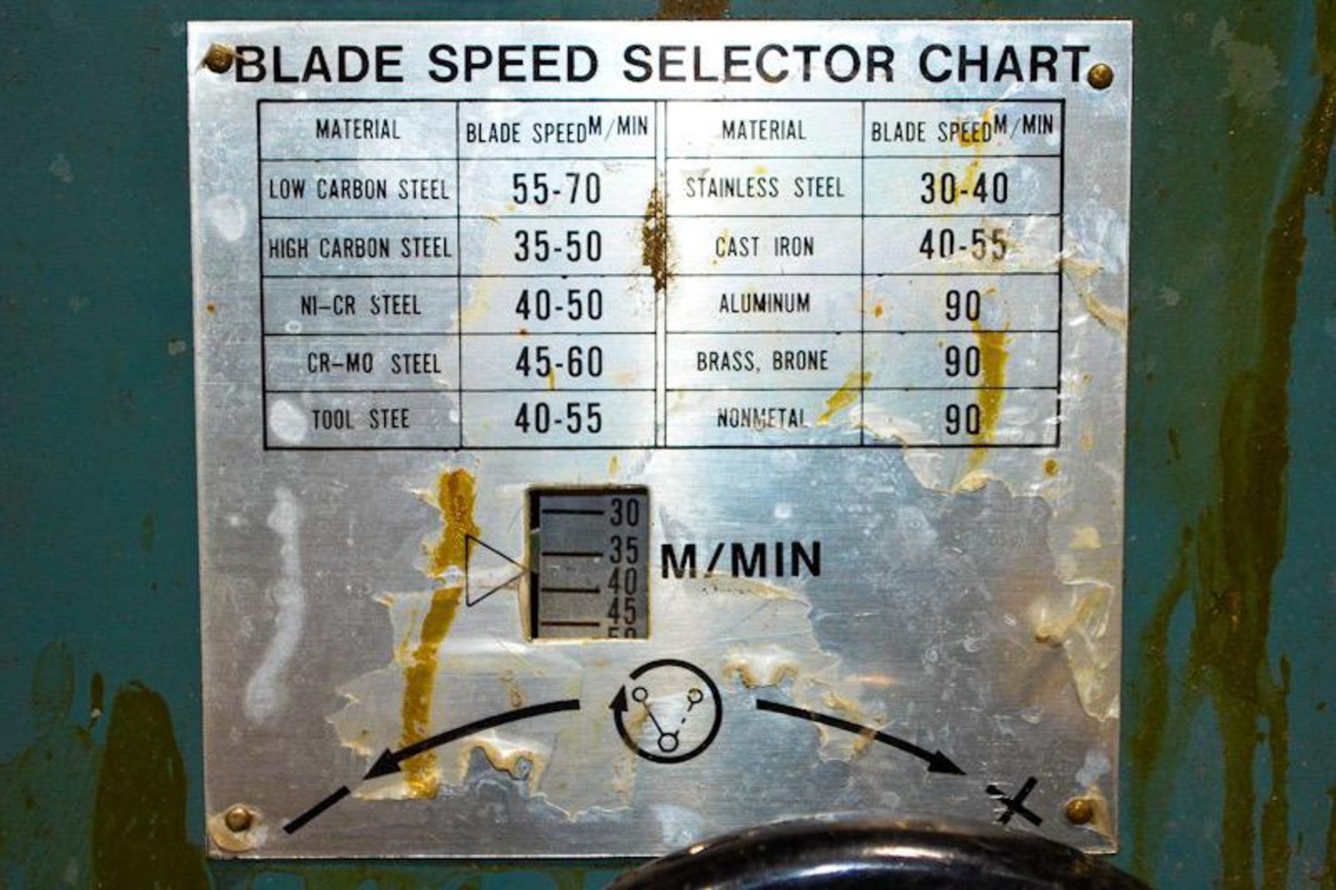 LINCOLN RF66KB361 14” VERTICAL CONTOUR METAL CUTTING BAND SAW, 16” X 19.75” X 38”H TABLE TILE 15 - Image 4 of 8