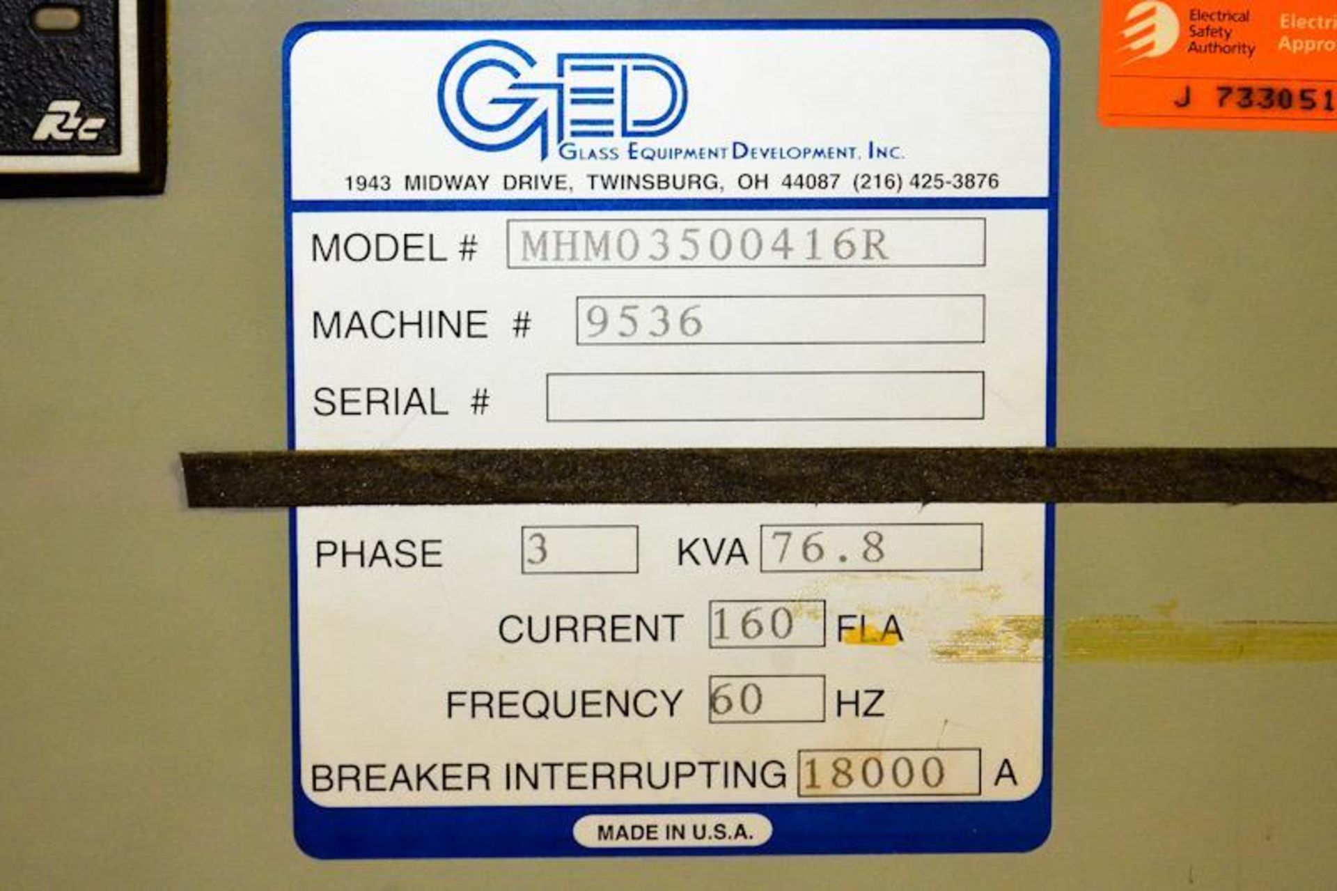 BULK BID - 1998 (UPGRADED IN 2010) BILLCO GED INTERCEPT COMPLETE HORIZONTAL INSULATED GLASS - Image 88 of 121