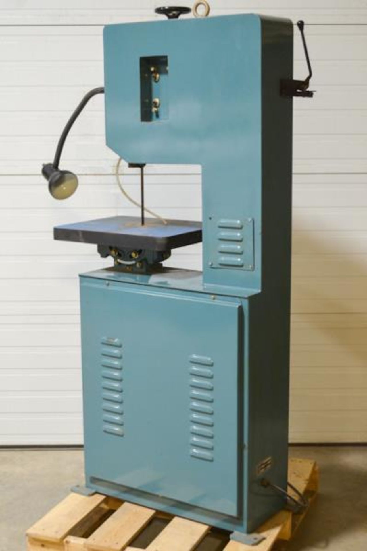 LINCOLN RF66KB361 14” VERTICAL CONTOUR METAL CUTTING BAND SAW, 16” X 19.75” X 38”H TABLE TILE 15 - Image 2 of 8