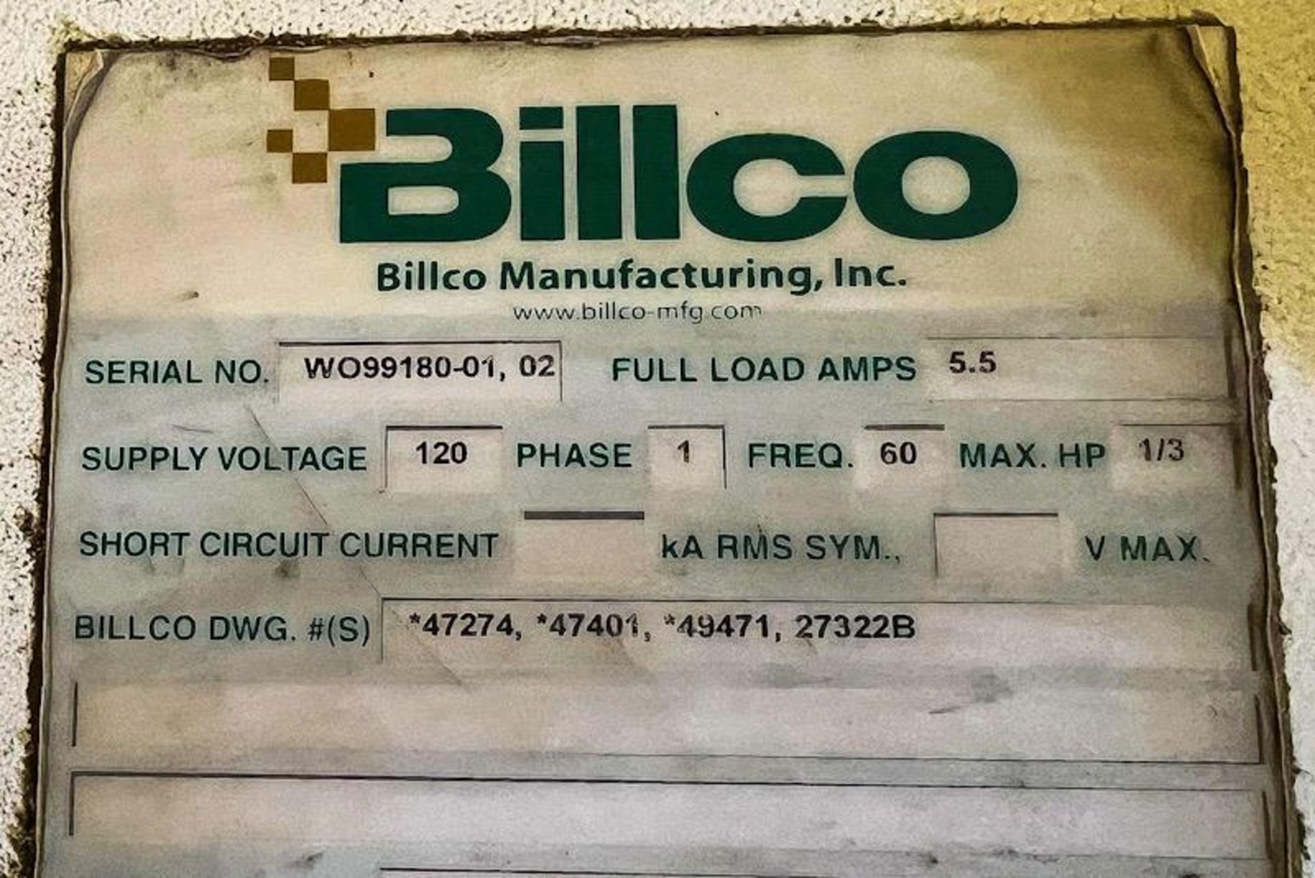 BULK BID - 1998 (UPGRADED IN 2010) BILLCO GED INTERCEPT COMPLETE HORIZONTAL INSULATED GLASS - Image 65 of 121