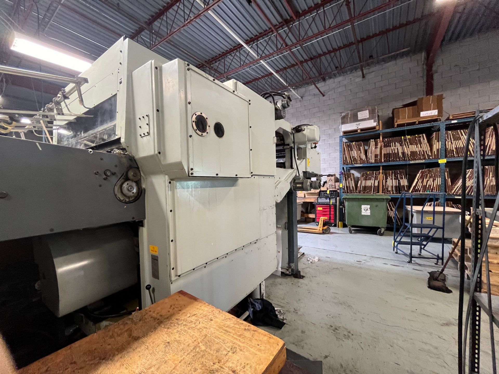 1982 BOBST AUTOPLATEN SP 126-E FLATBED DIE CUTTER WITH 49.60” X 36.21” CAP. MAX SHEET SIZE, 19.69" X - Image 14 of 14