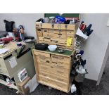 LOT OF (2) WOODEN TOOL BOXES (NO CONTENTS)