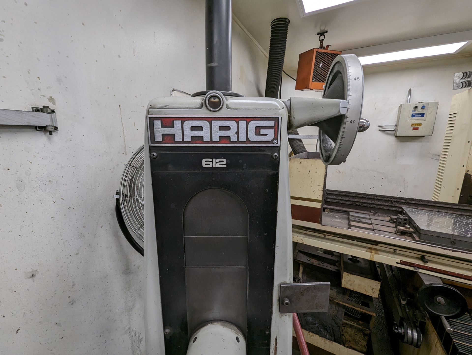 HARIG 612 MANUAL SURFACE GRINDER, 6” X 12” MAGNETIC CHUCK - Image 3 of 3