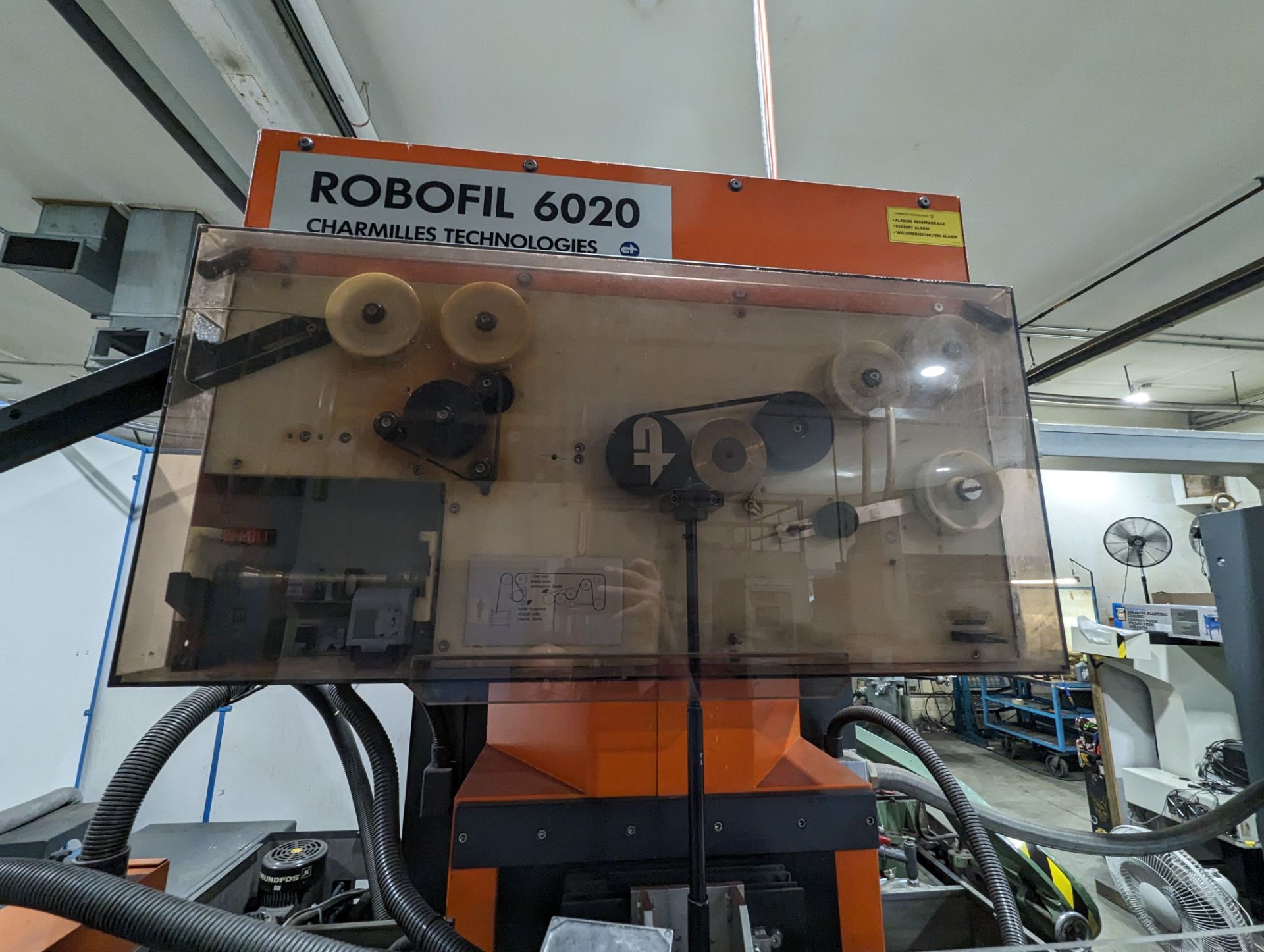 CHARMILLES ROBOFIL 6020 CNC WIRE EDM, TRAVELS: X-630MM, Y-400MM, Z-162MM, WORKPIECE: X-1255MM, Y- - Image 5 of 19