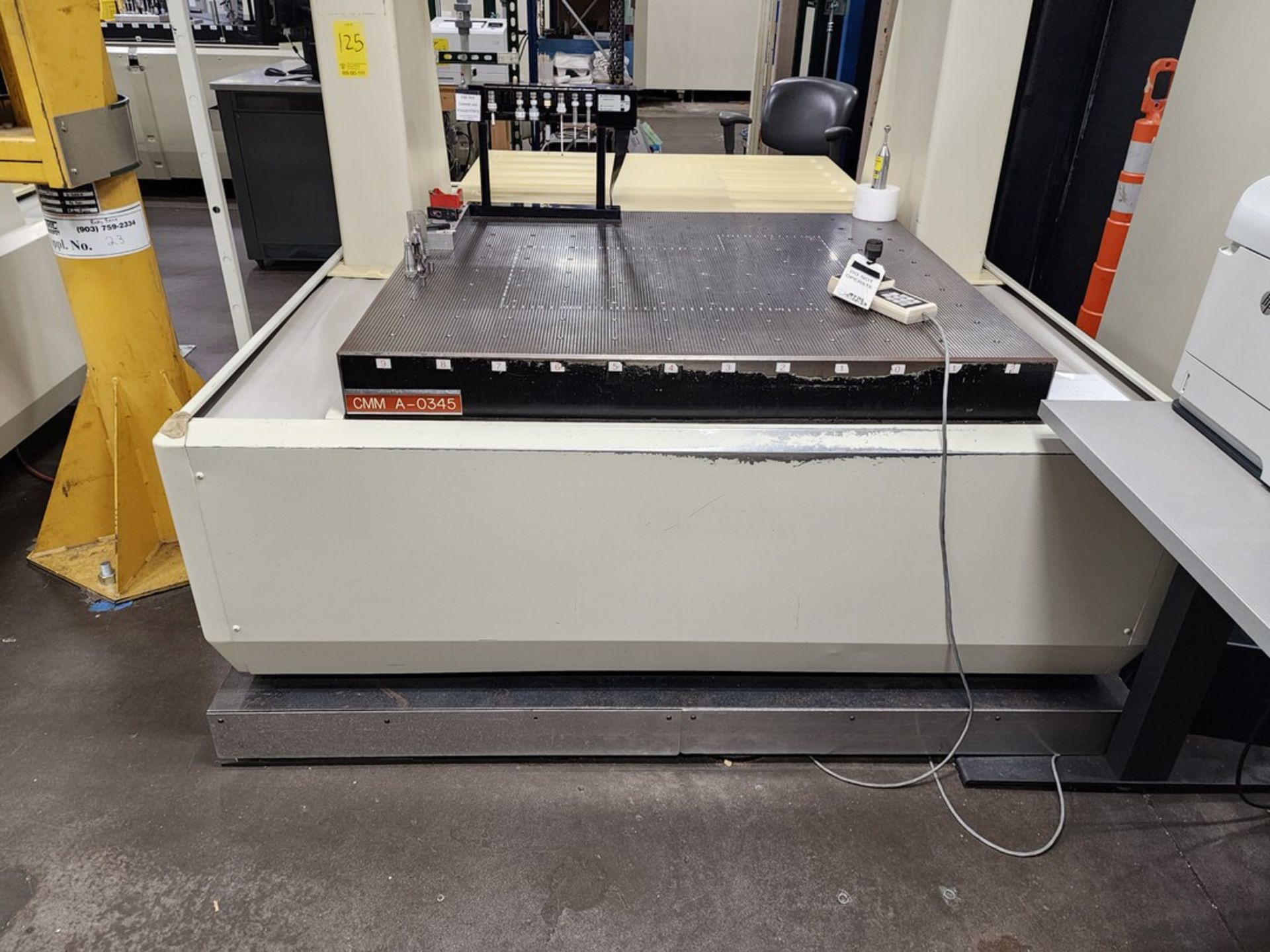 Sheffield RS-50DCC CMM, NO COMPUTER/ NO SOFTWARE W/ Renishaw Probe Head Controller - Image 8 of 21