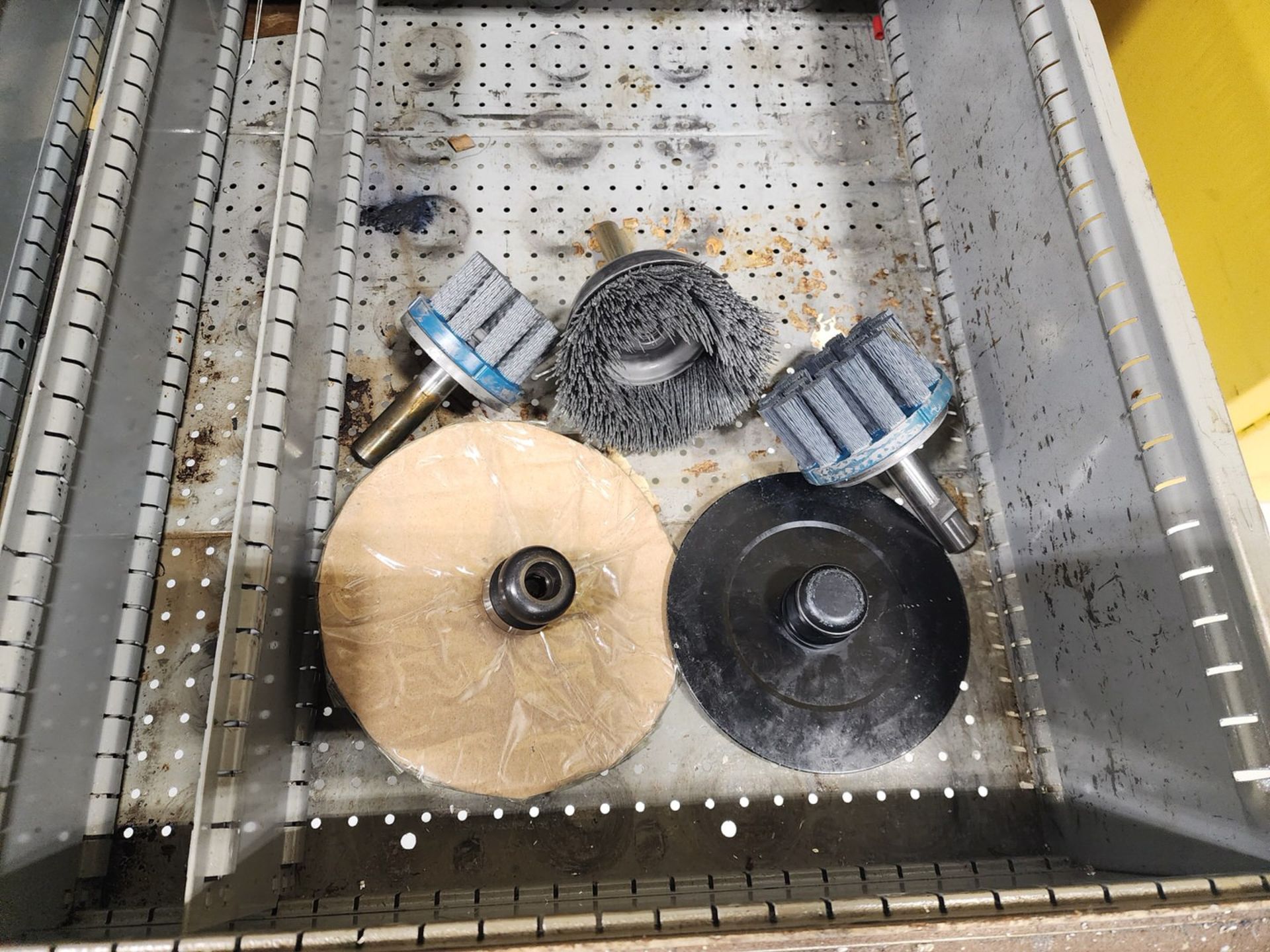 Rolling Matl. Cart W/ Contents (Toyoda CNC Area) - Image 6 of 6