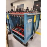 (30) 50 Cat Tapers W/ Rolling Cart (Toyoda CNC Area)