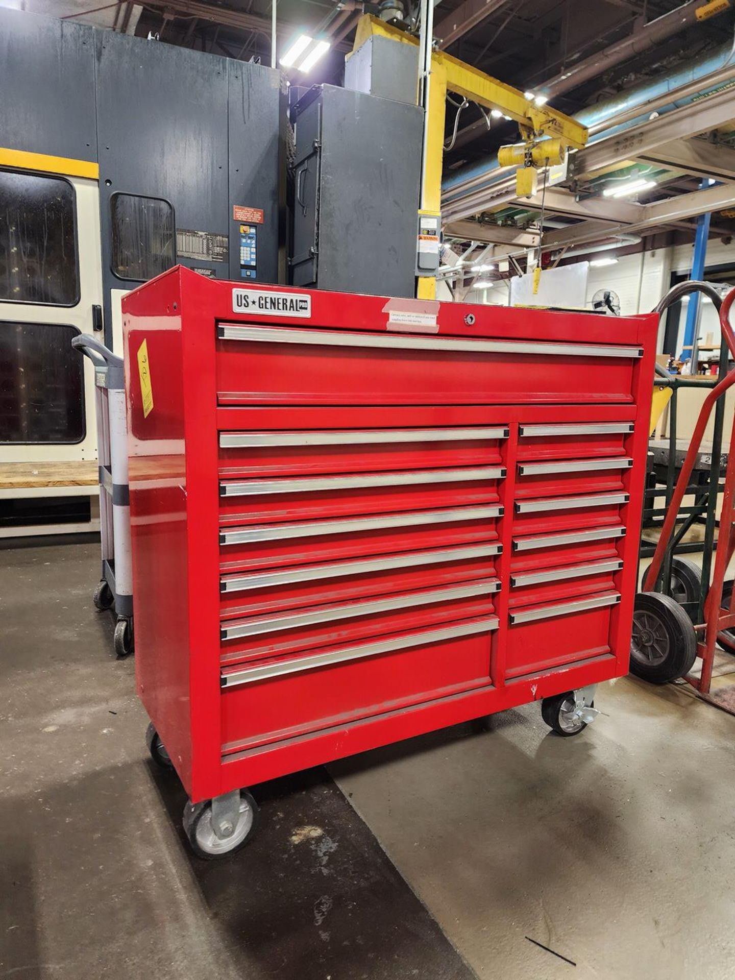 P&G 13-Drawer Rolling Tool BoxW/ Assorted Contents (Location: Machine Room) - Image 3 of 9