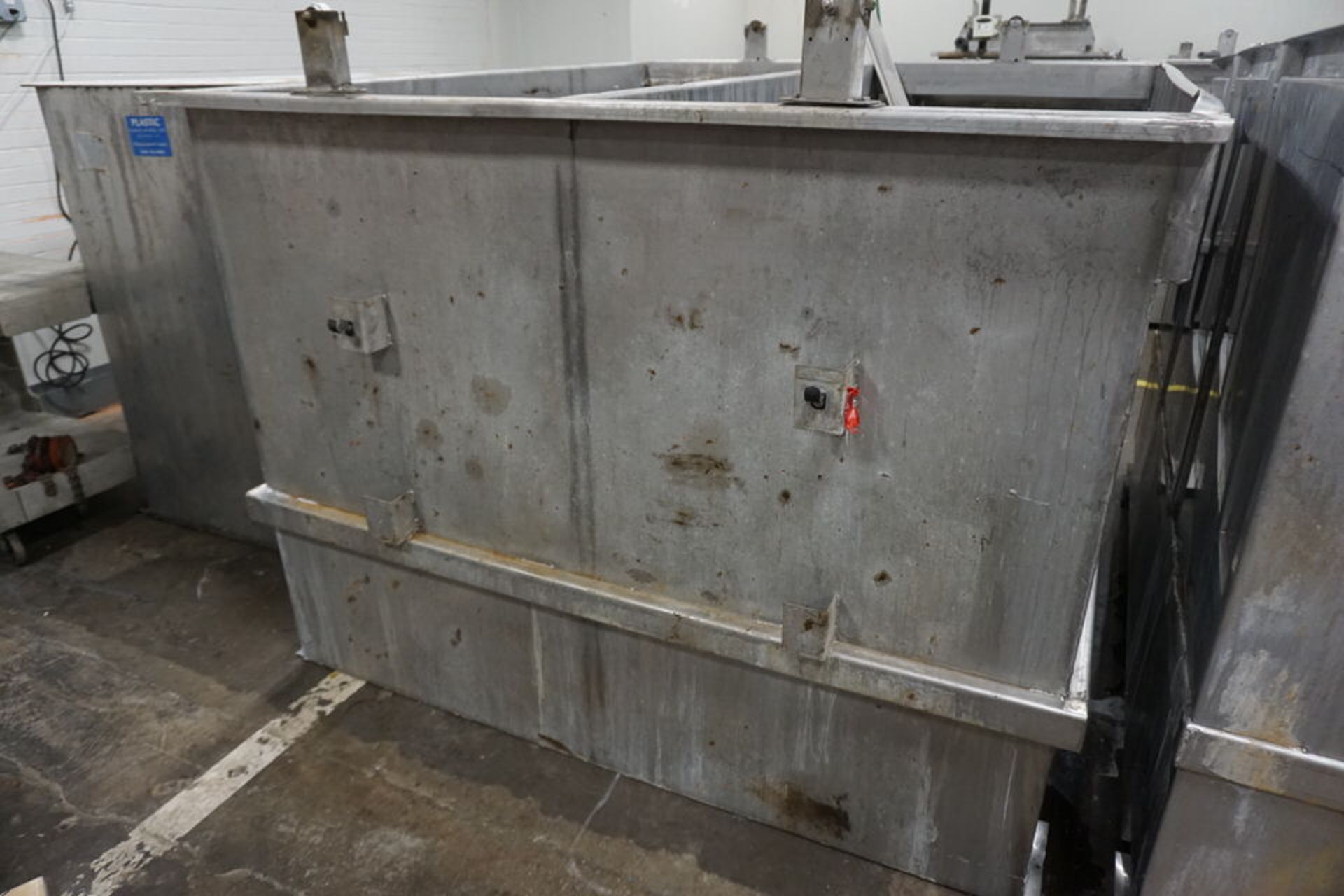 (7) Stainless Steel (3) Composite Chemical Wash Tanks - Image 6 of 18