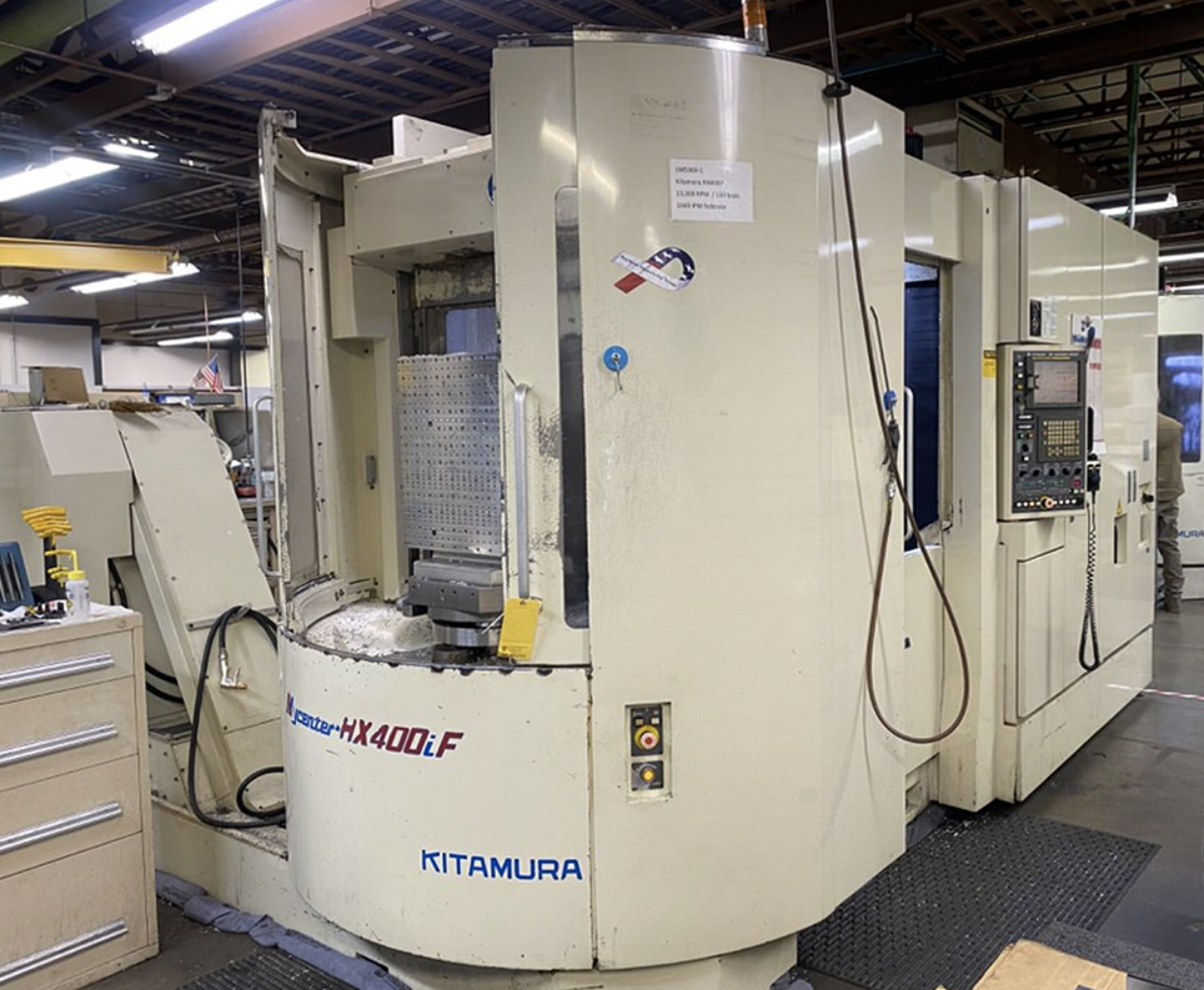 2003 Kitamura MyCenter HX 400iF CNC Horizontal Machining Center