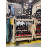 (24) 50 Cat Tapers W/ Rolling Cart (Toyoda CNC Area)