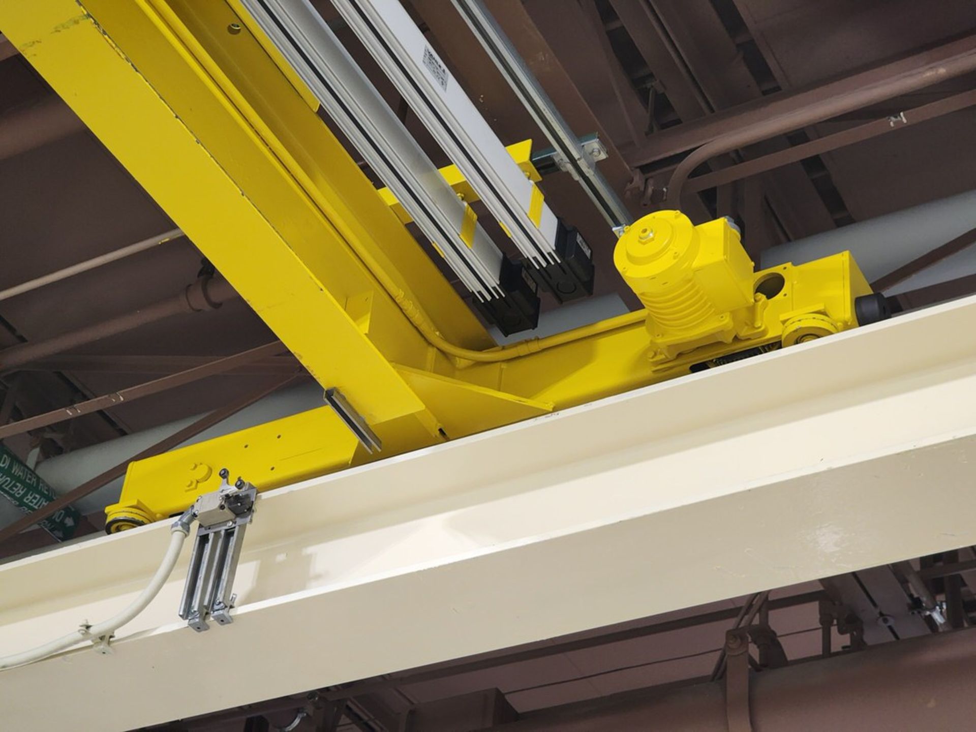 Industrial Handling Systems 4-Post 2 Ton Overhead Crane 28' x 24-1/2' x 11-1/2'H (Location: Machine - Image 11 of 14