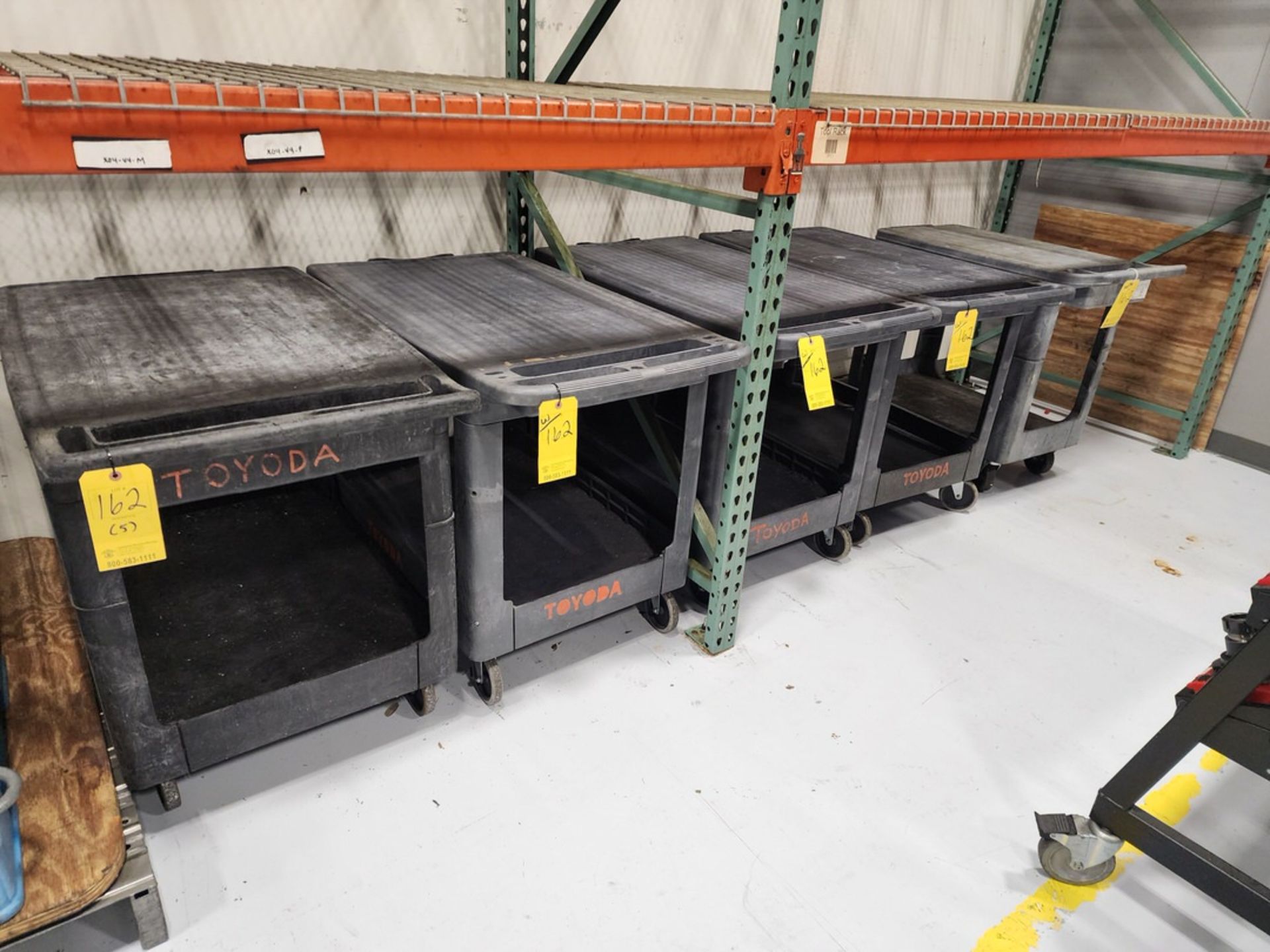 (5) Rolling Material Carts (Toyoda CNC Area)