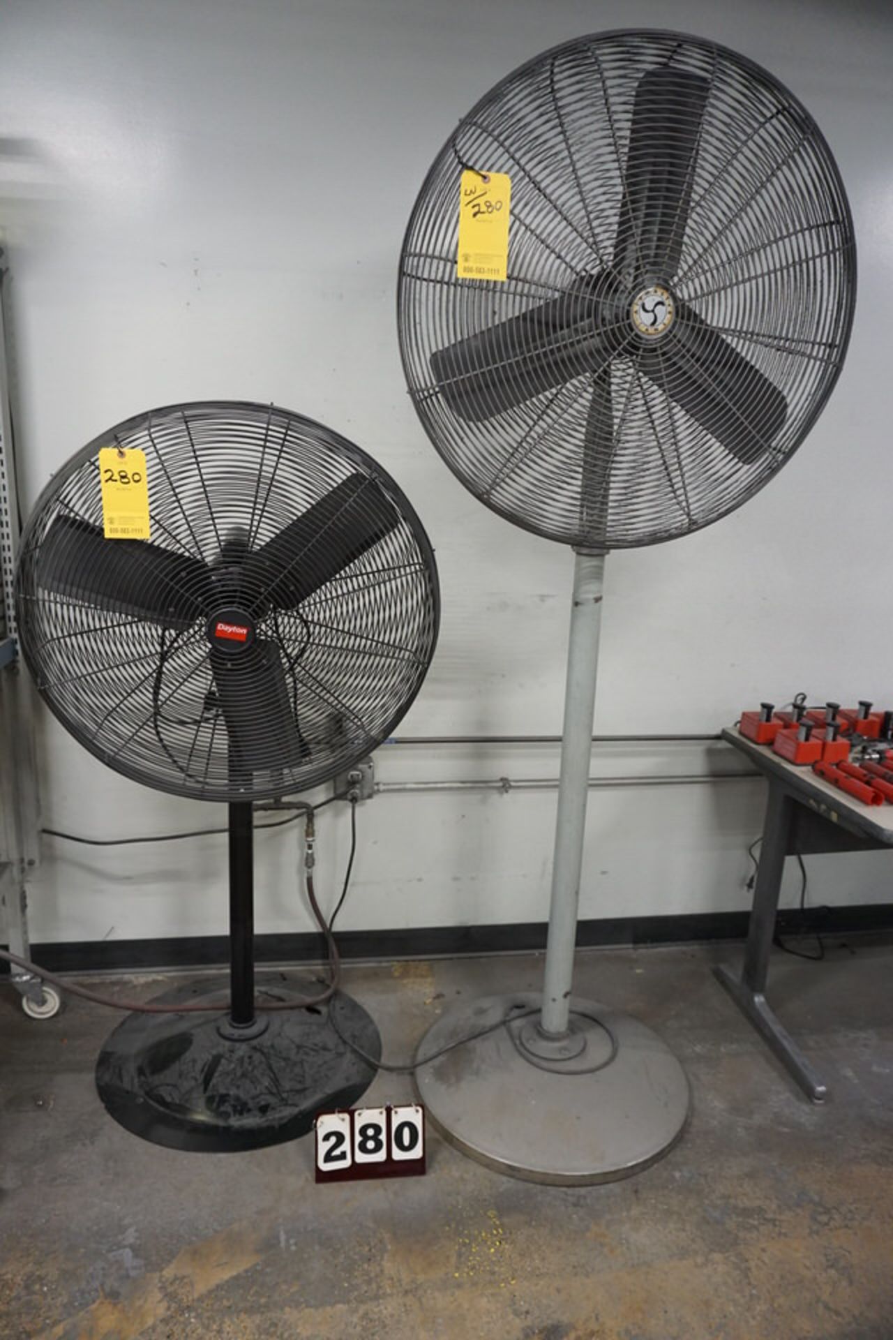 (2) Pedestal Fans