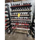 (54pcs) 50 Cat Tapers W/ Rolling Cart (Location: Machine Room)