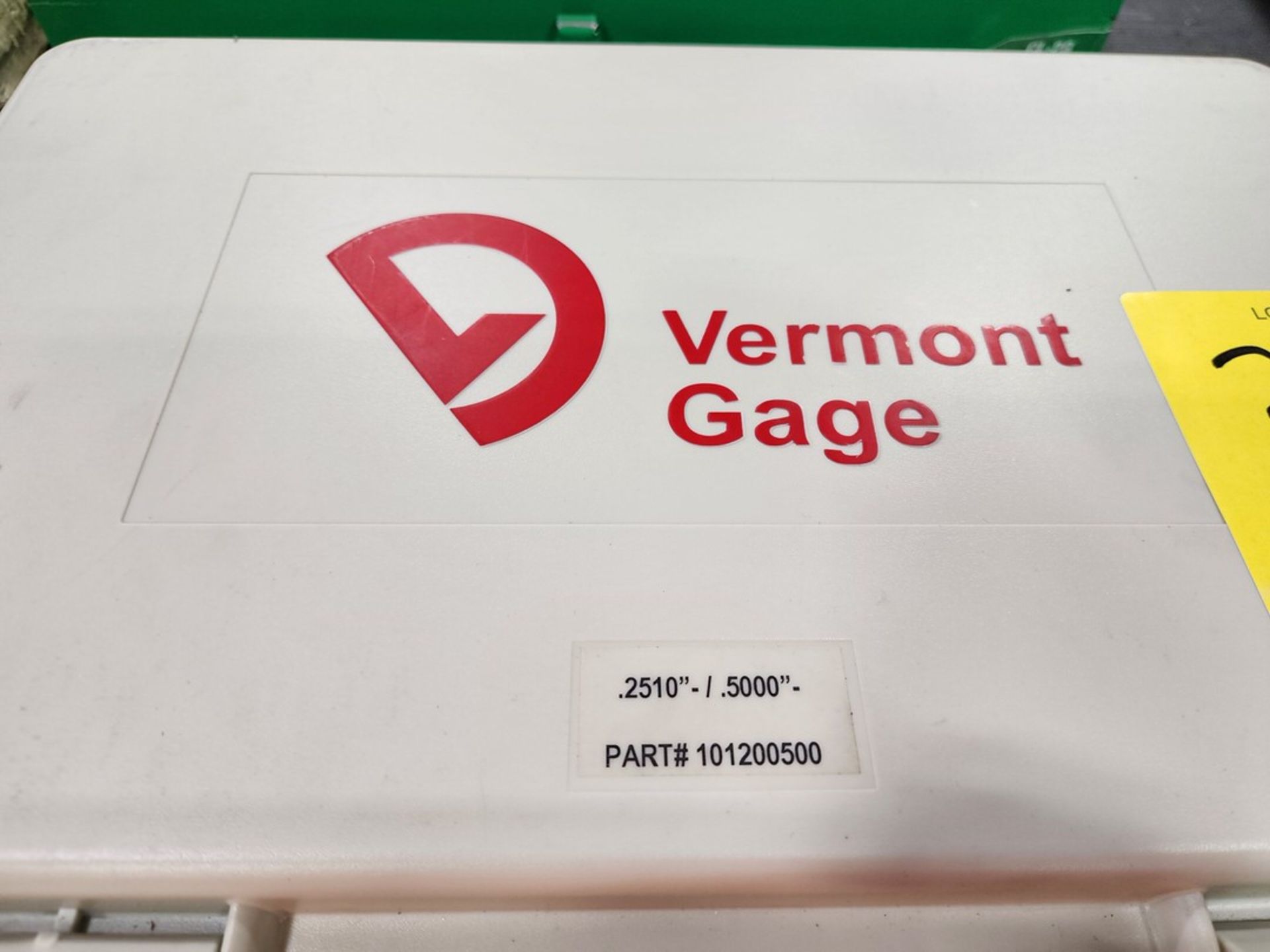 Vermont Pin Gage Set .2510" - .5000" (Location: Machine Room)
