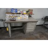 (2) Work Benches w/ Cont as Shown