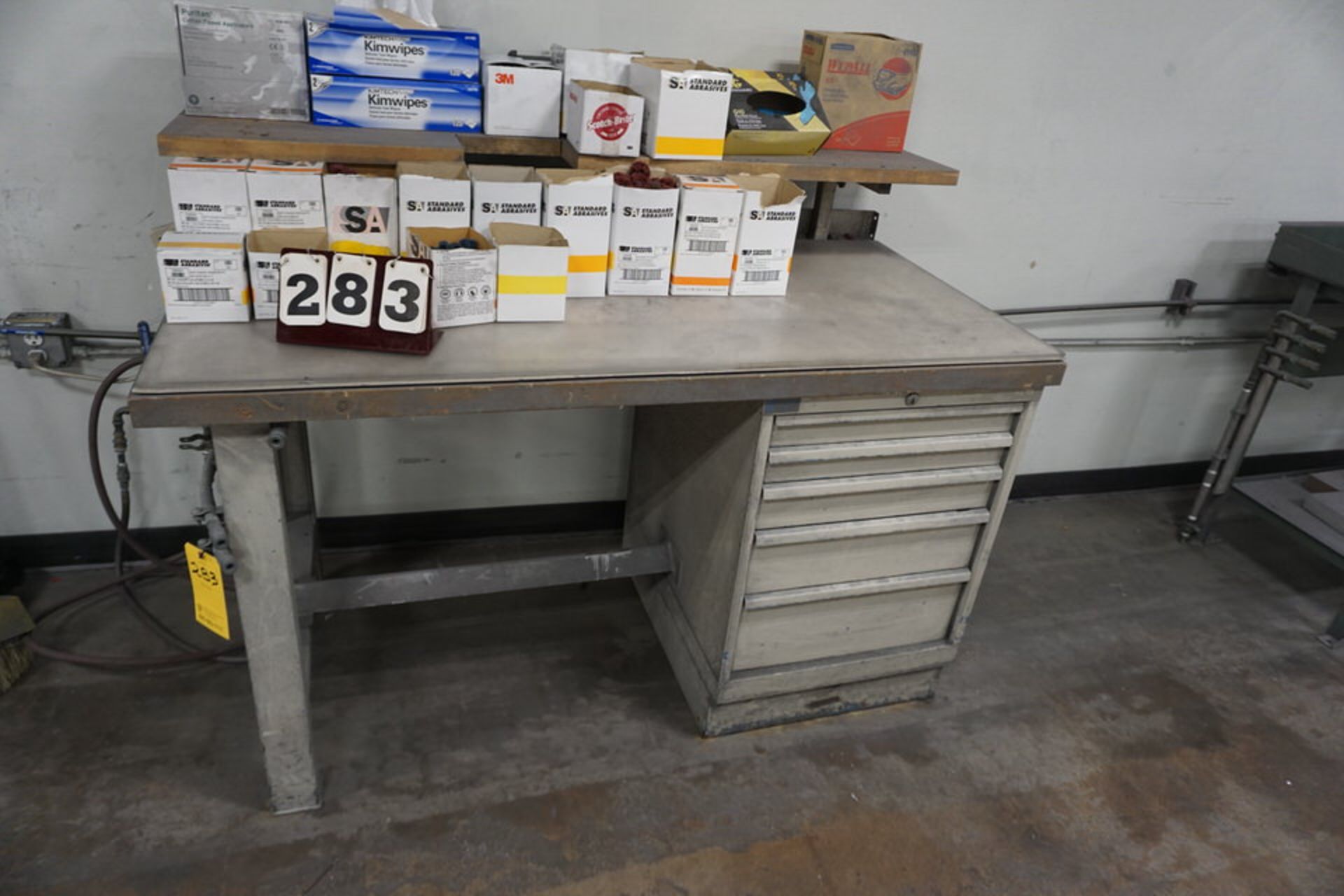 (2) Work Benches w/ Cont as Shown