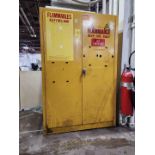 Justrite Flammable Locker (Location: Machine Room)