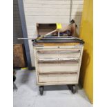 Rolling Matl. Cart W/ Contents (Toyoda CNC Area)