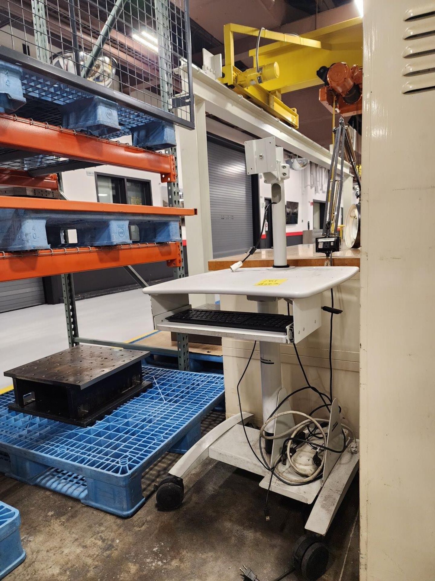 Lista Work Station W/ 10-Drawer Modular Cabinet; W/ Portable Computer Station (Toyoda CNC Area) - Image 8 of 10