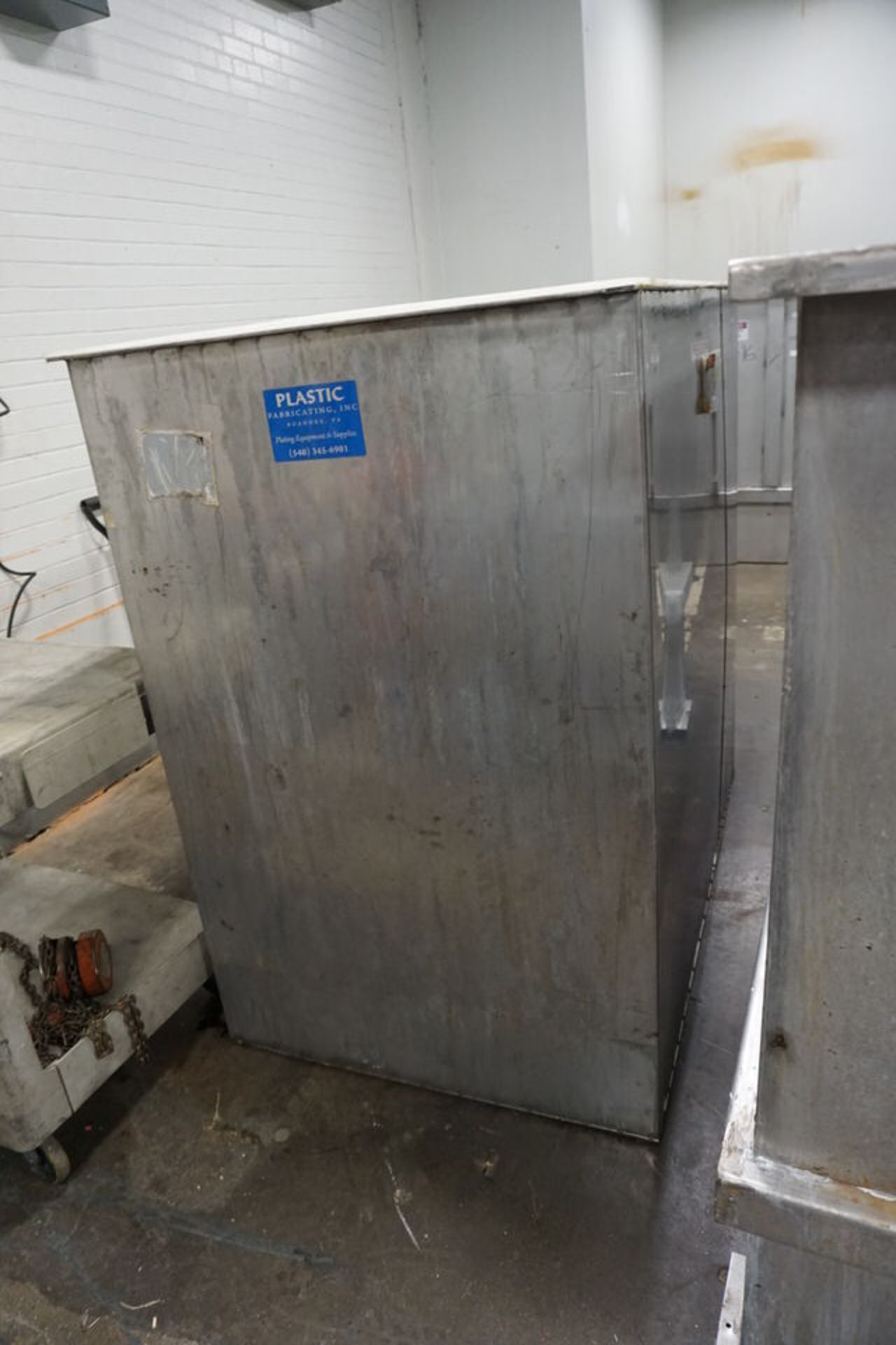 (7) Stainless Steel (3) Composite Chemical Wash Tanks - Image 5 of 18