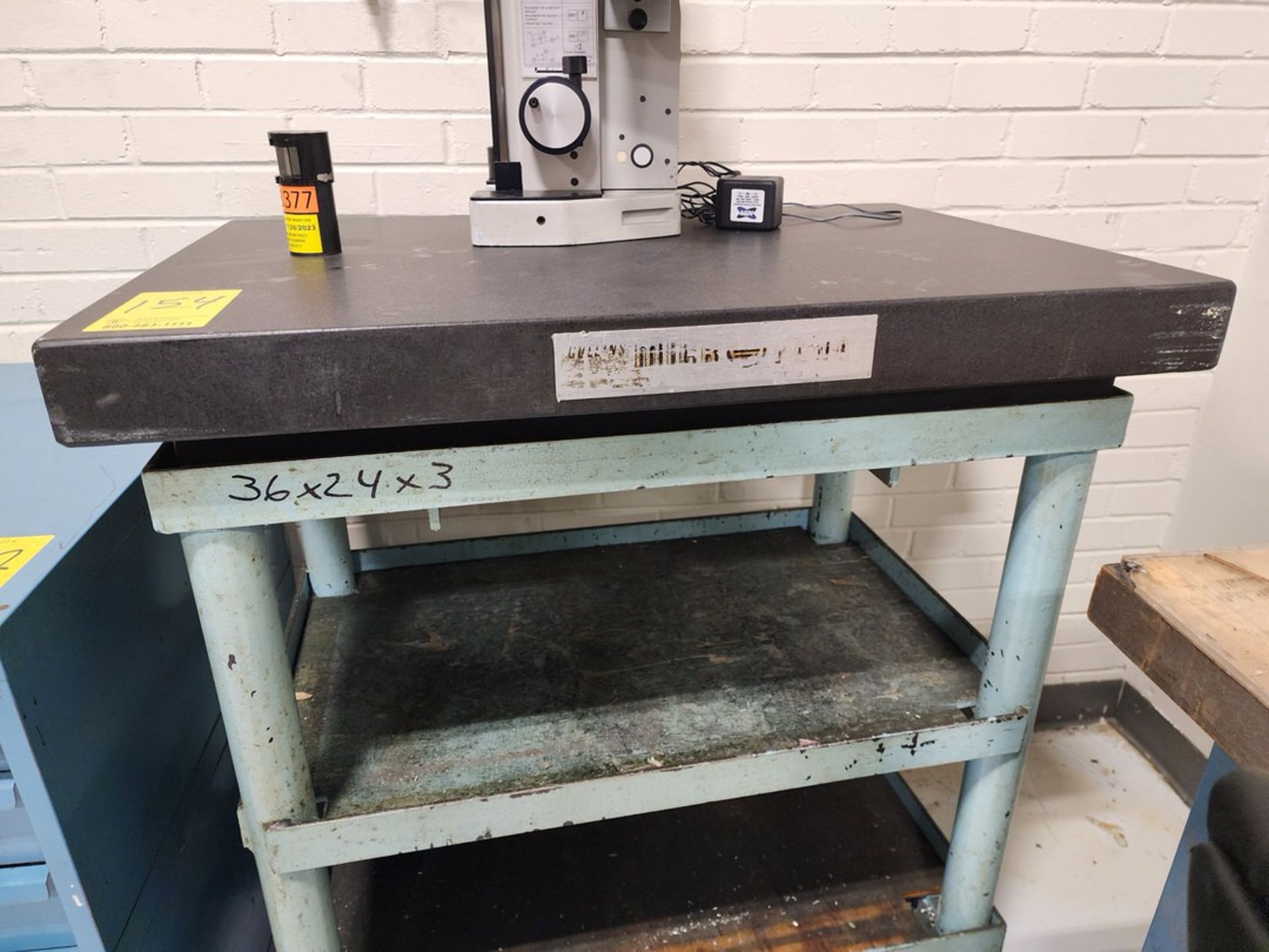 Granite Table 36" x 24" x 3" W/ Stand (Toyoda CNC Area) - Image 3 of 3