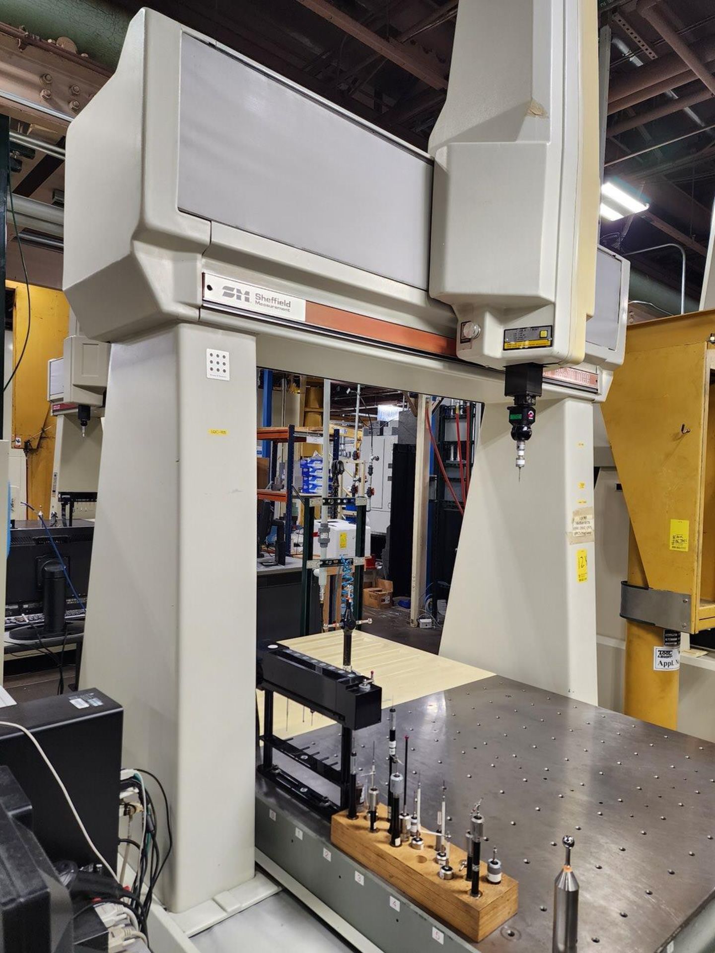 Sheffield RS-70 CMM, NO COMPUTER/ NO SOFTWARE W/ Renishaw Probe Head Controller - Image 11 of 22