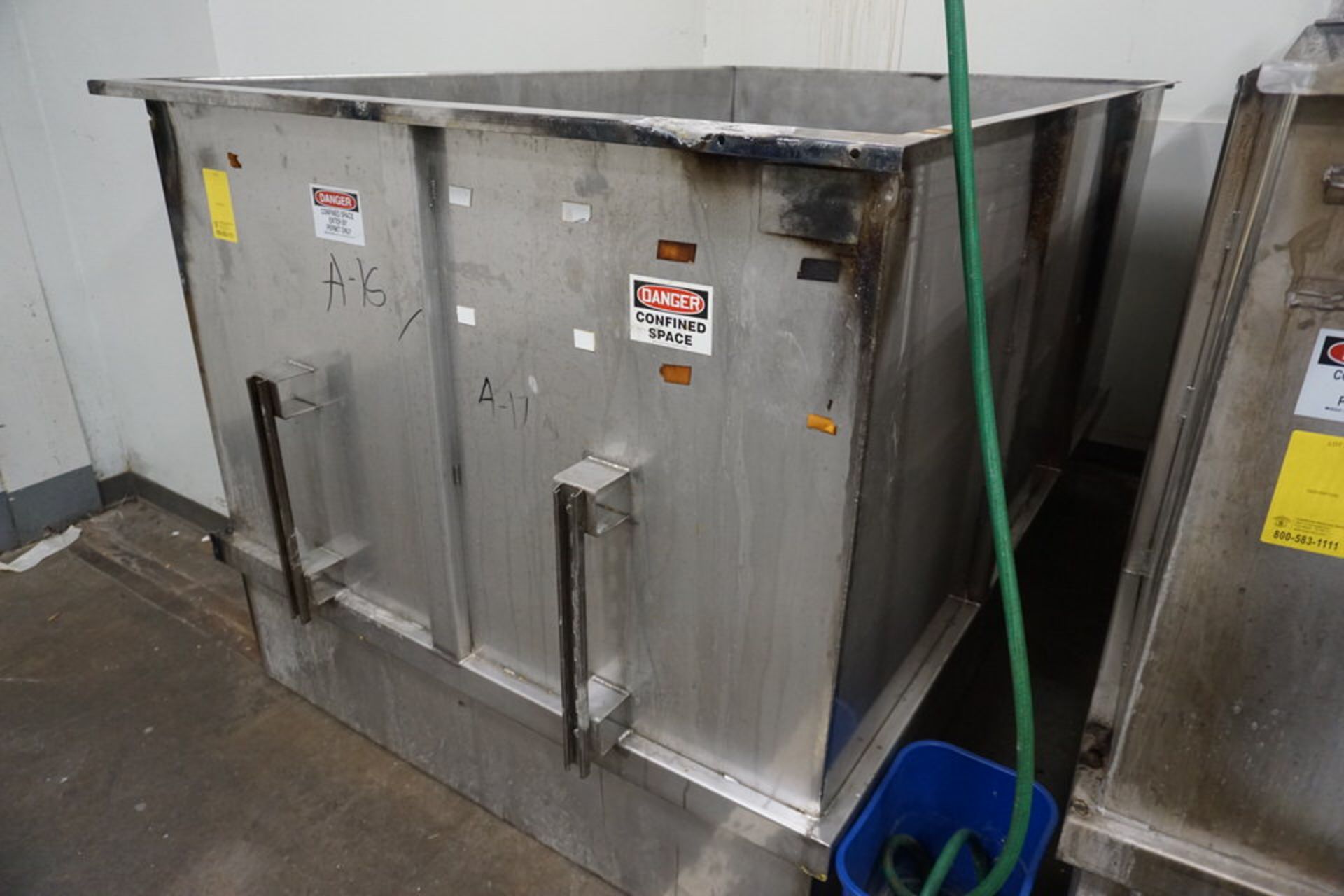 (7) Stainless Steel (3) Composite Chemical Wash Tanks - Image 4 of 18