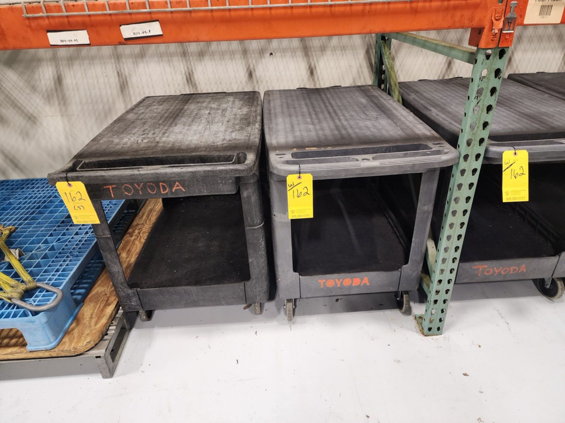 (5) Rolling Material Carts (Toyoda CNC Area) - Image 3 of 4