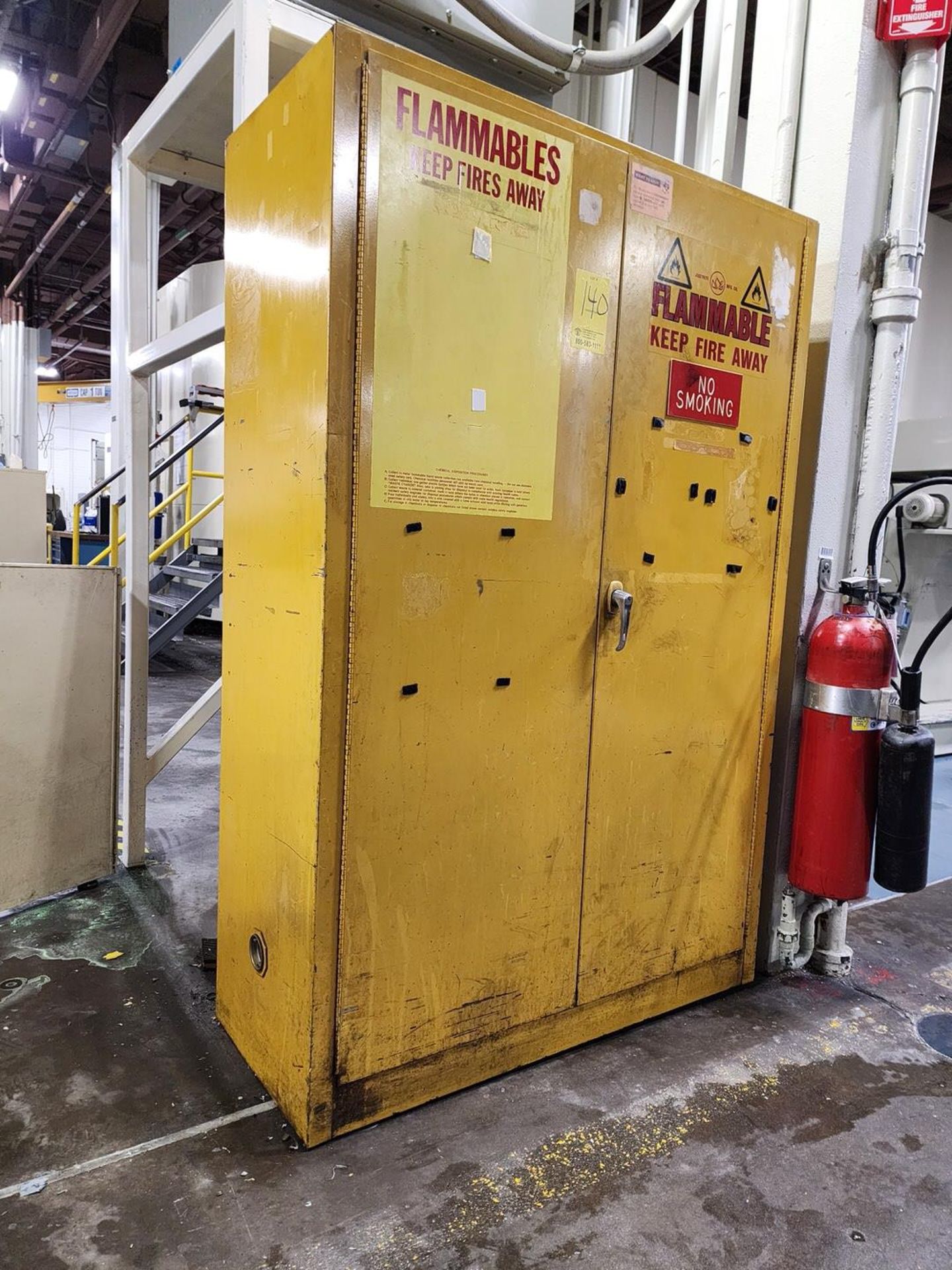 Justrite Flammable Locker (Location: Machine Room) - Image 2 of 3