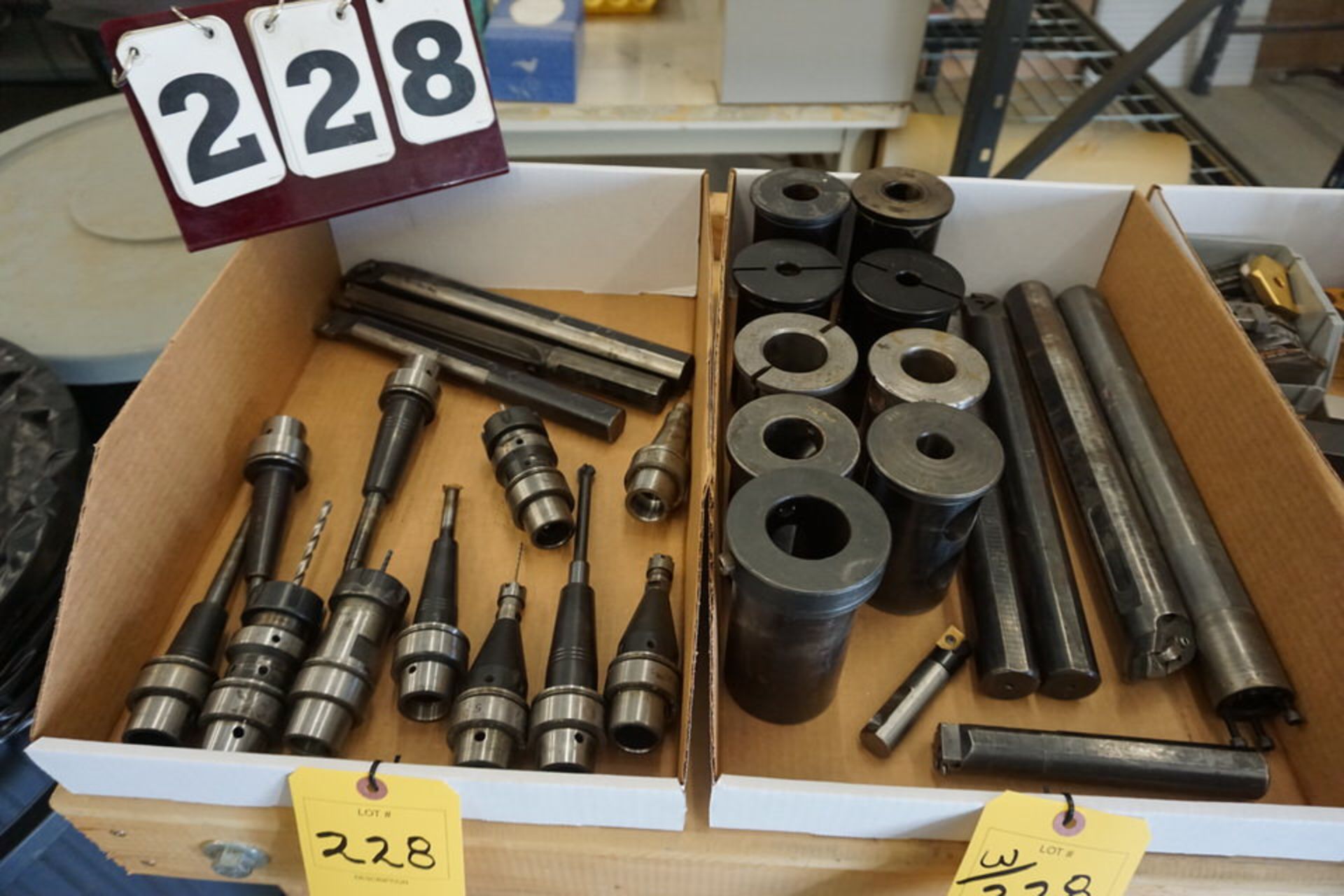 LATHE TOOLING: BUSHINGS, BORING BARS, TOOL HOLDERS